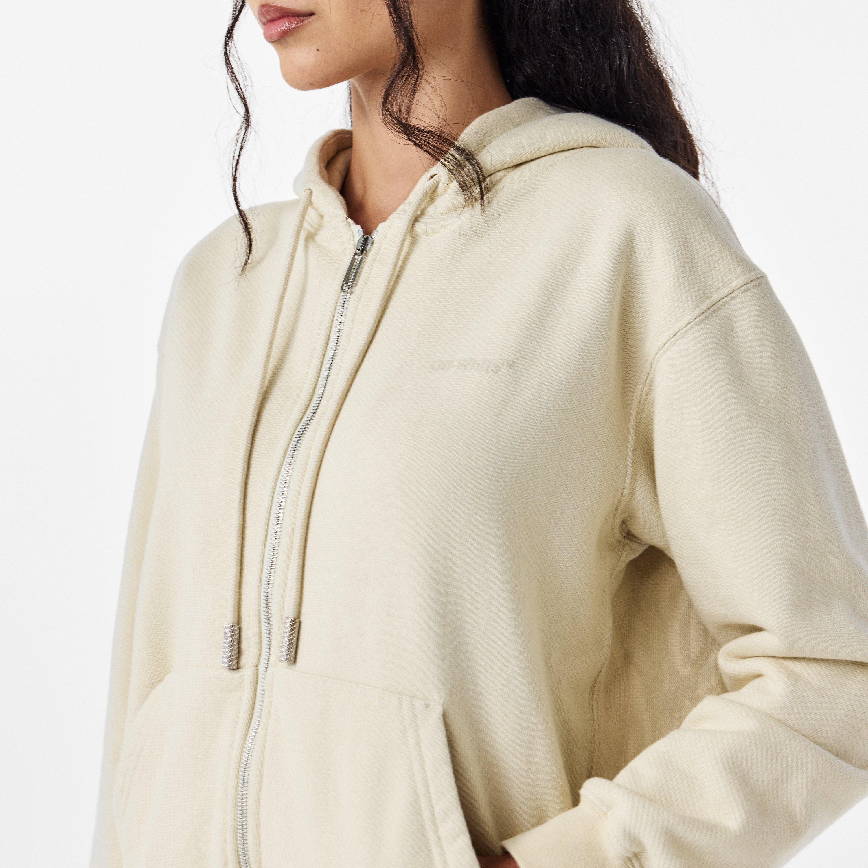 Beige - Off White - Women's Knitted Top - 5