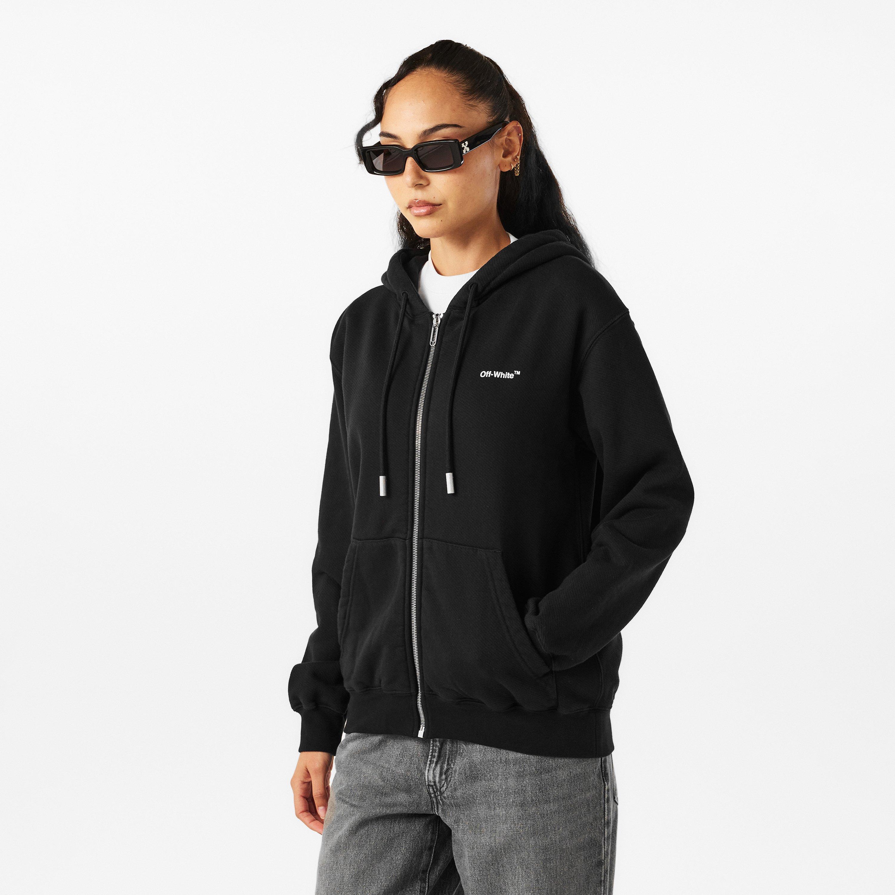 Black/White - Off White - Women's Knitted Top - 3