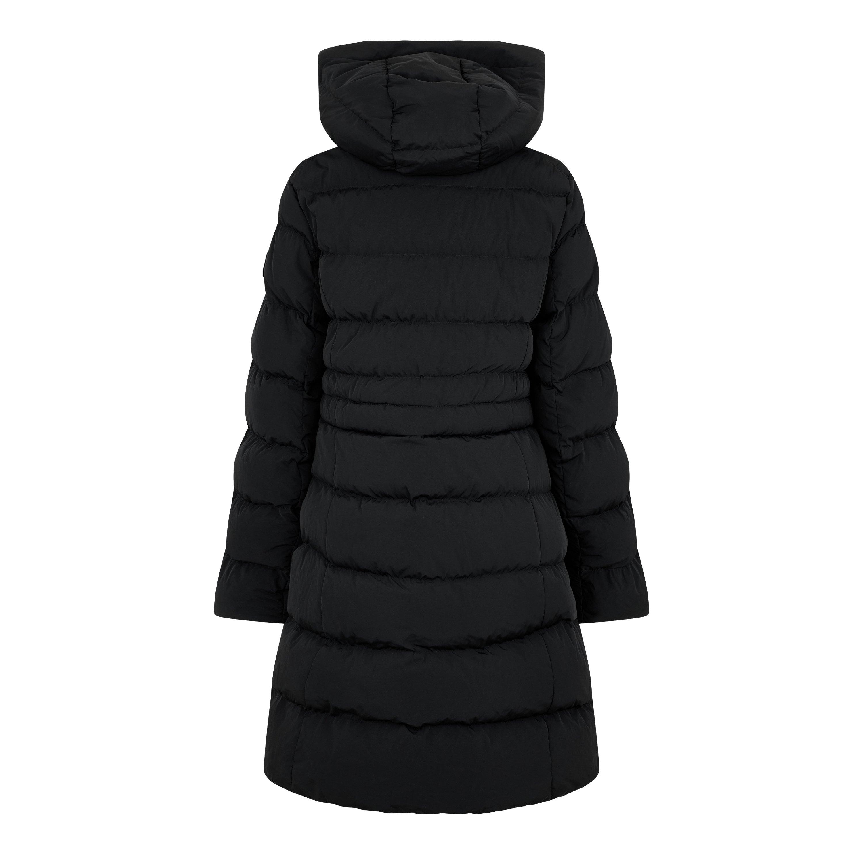Black 61 - Canada Goose - Women's Aurora Parka Water Resistant Down Filled Detachable Hood Short Puffer Jacket - 5