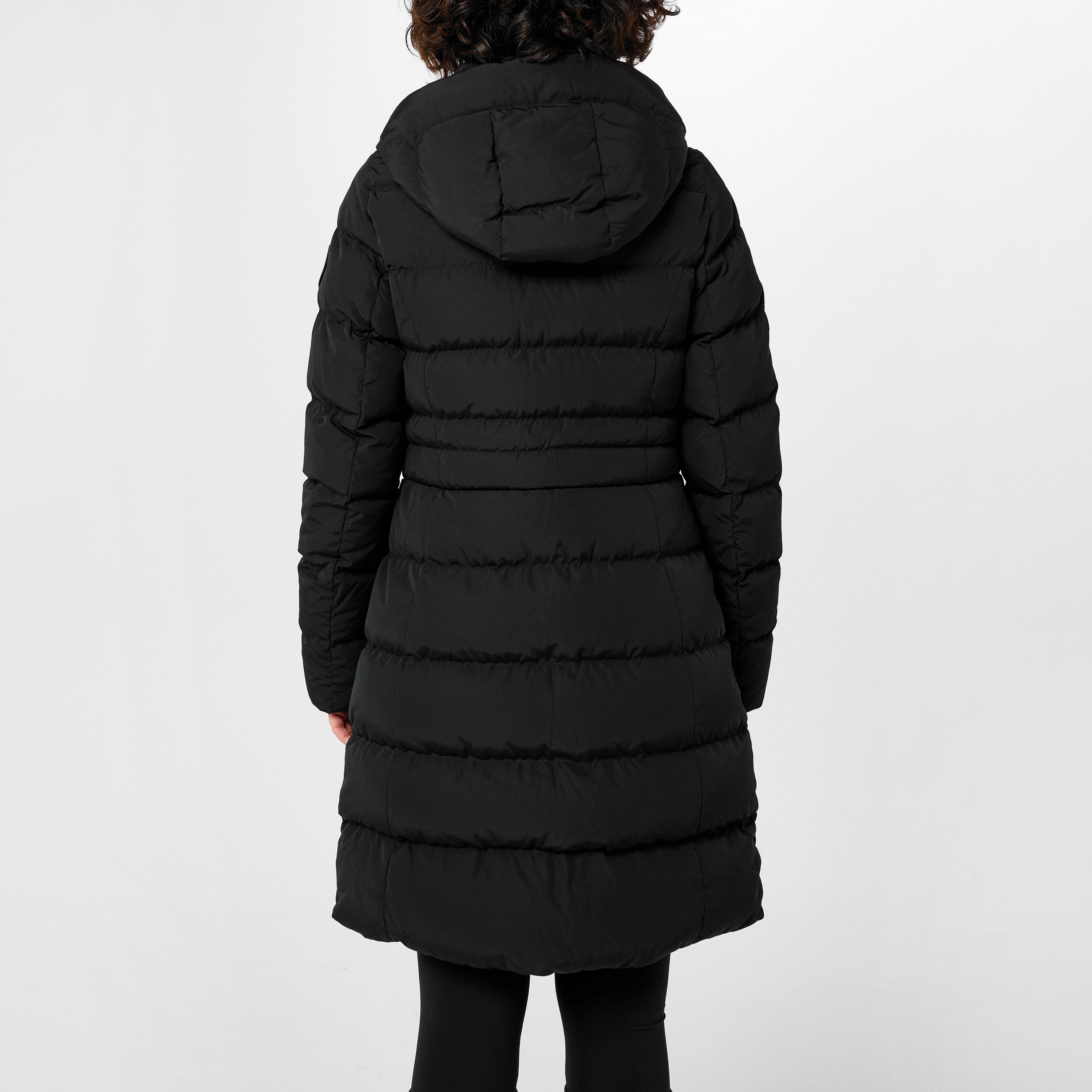 Black 61 - Canada Goose - Women's Aurora Parka Water Resistant Down Filled Detachable Hood Short Puffer Jacket - 3
