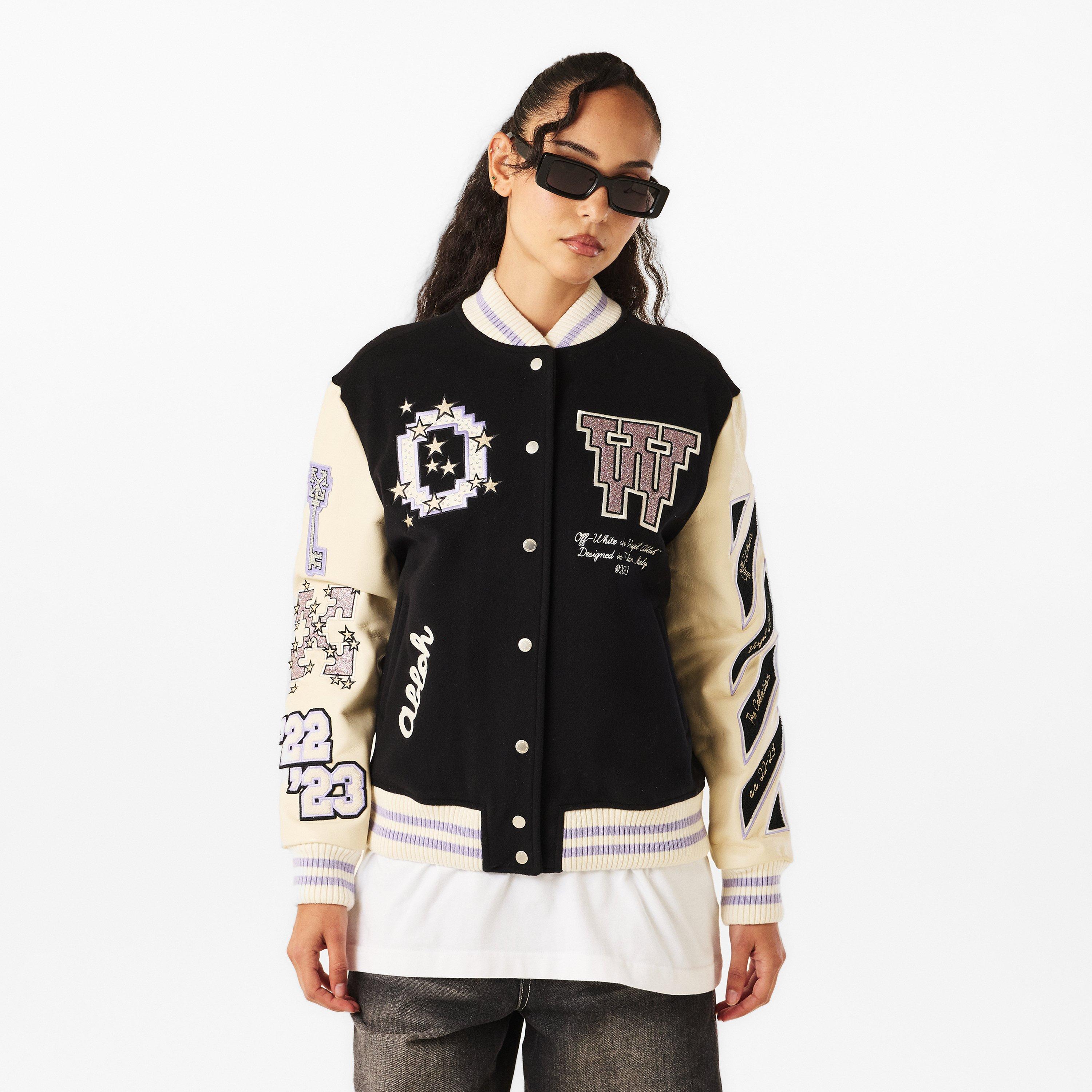 Negro/Lila - Off White - Women's Off-White Technical Bomber Jacket - 3