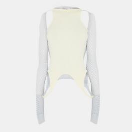 Off White Women's Knitted Top