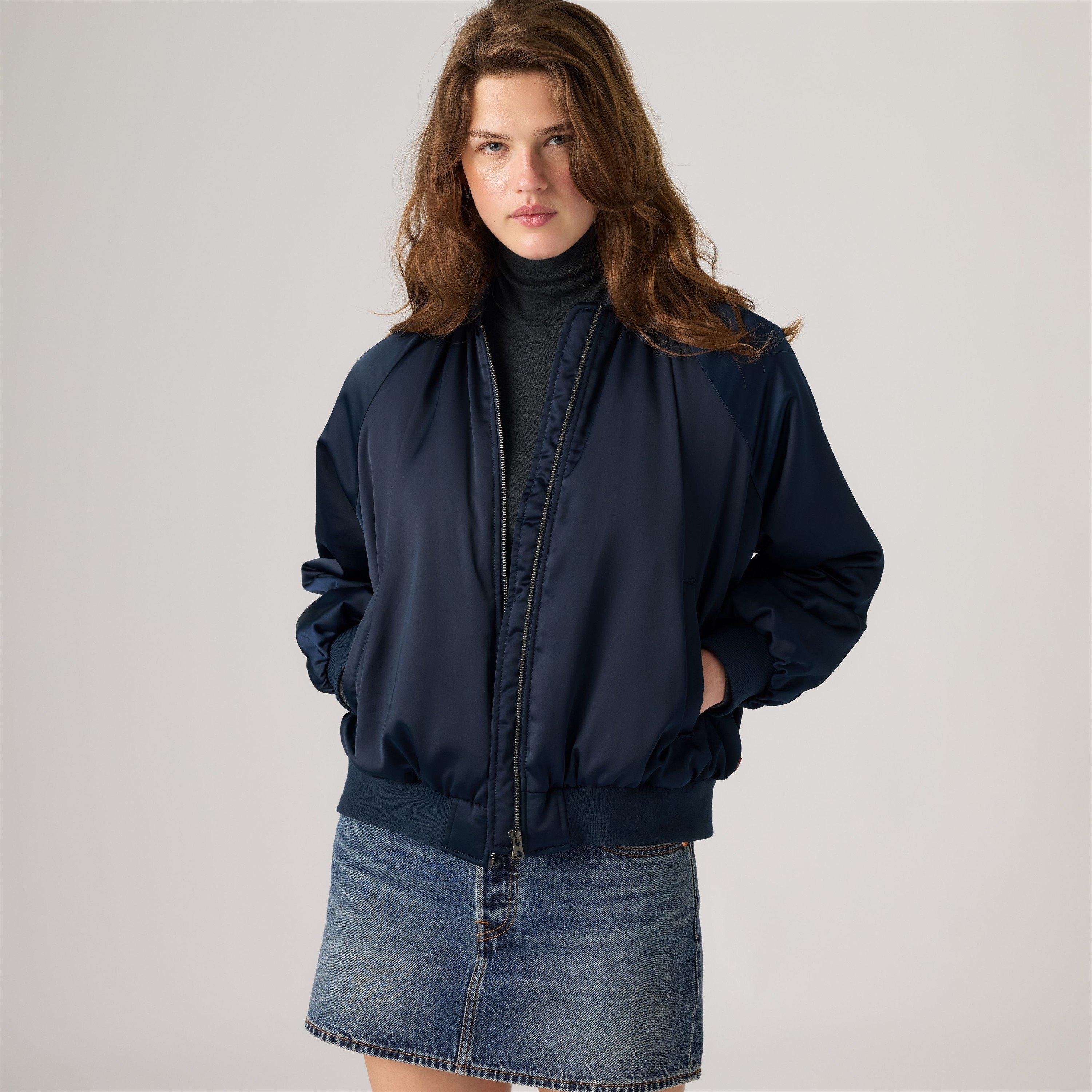 Marineblå - Levis - Levis Ruth Bomber Ld64 - 2