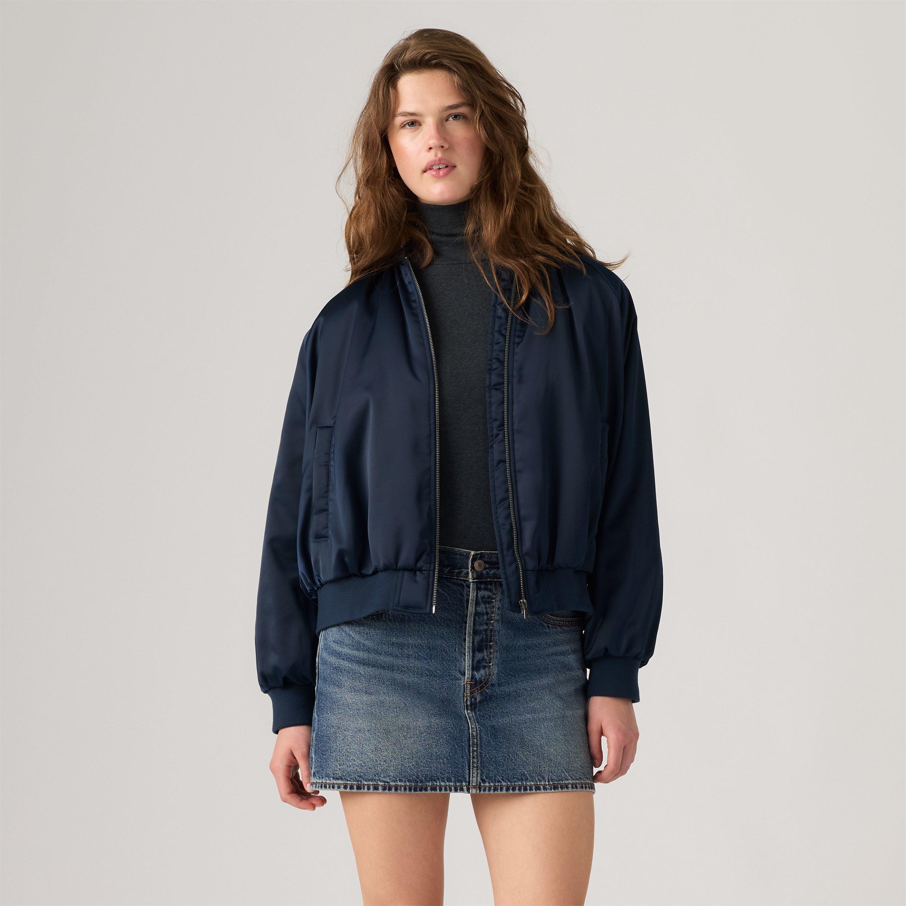 Marineblå - Levis - Levis Ruth Bomber Ld64 - 3