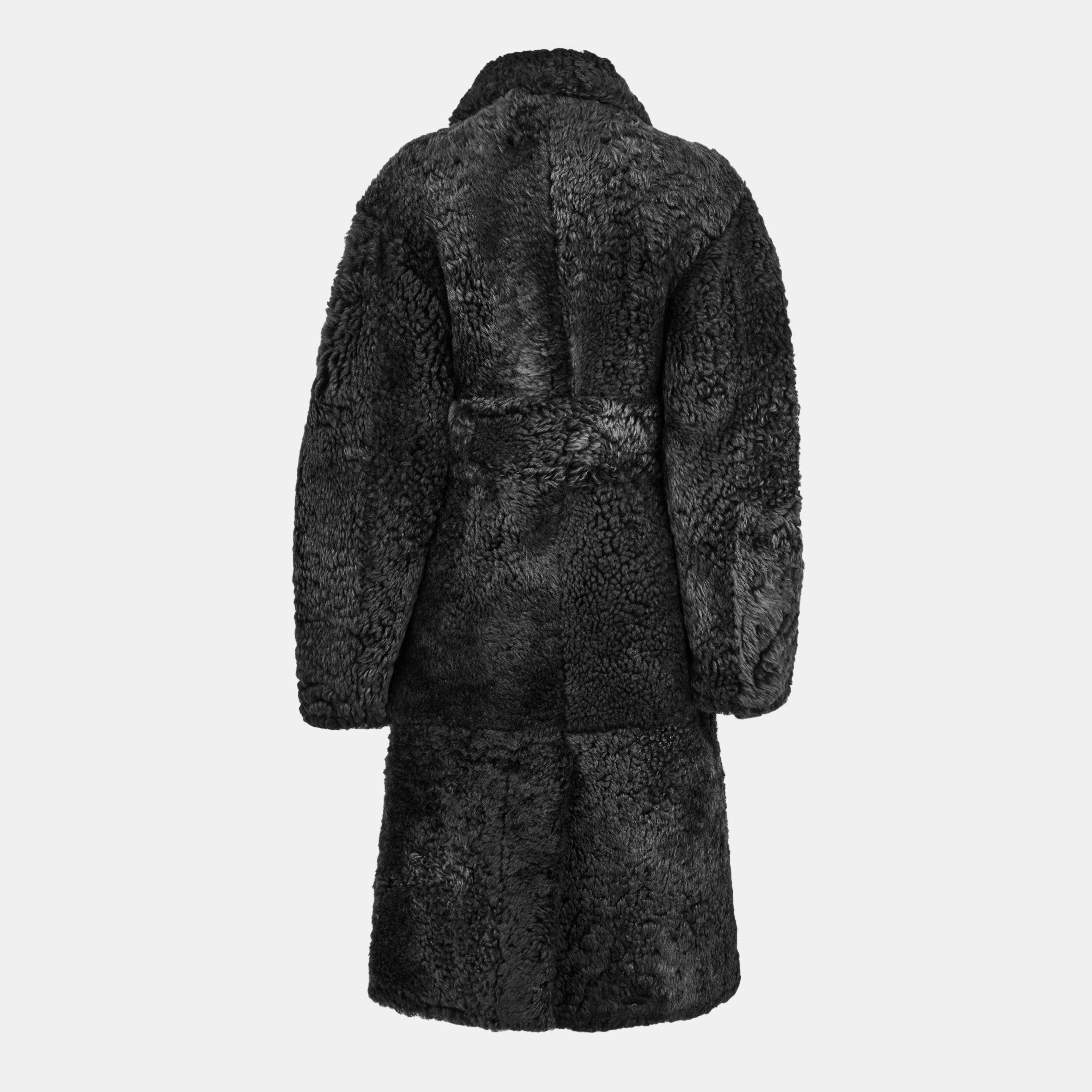 Black - Off White - Women's Off-White Leather Jacket - 2