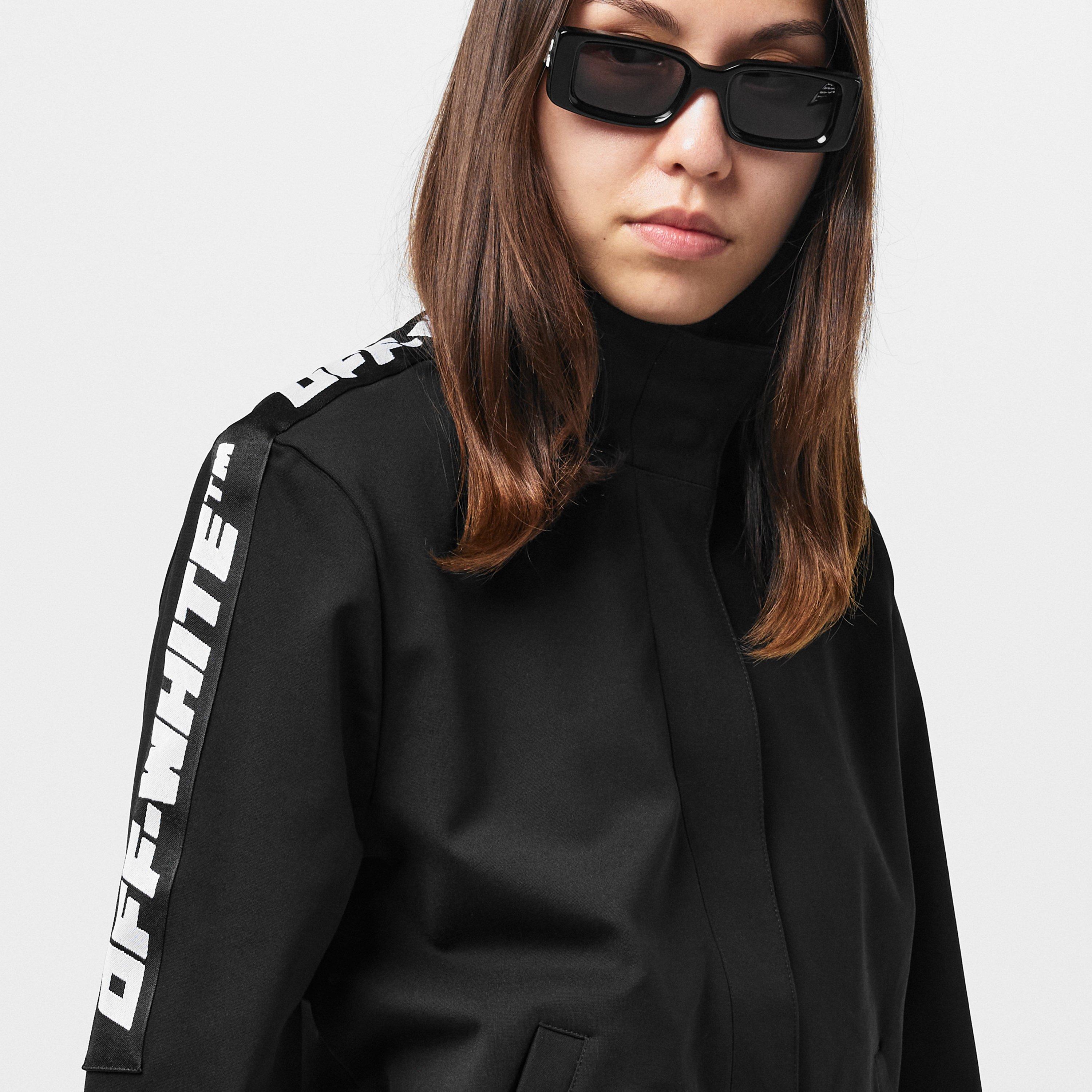 Sort - Off White - Women's Off-White Weather-Resistant Cropped Short Puffer Jacket - 5