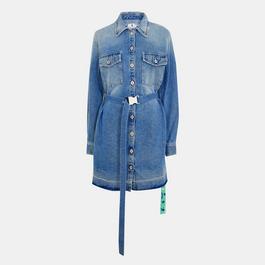 Off White Women's Knitted Dress