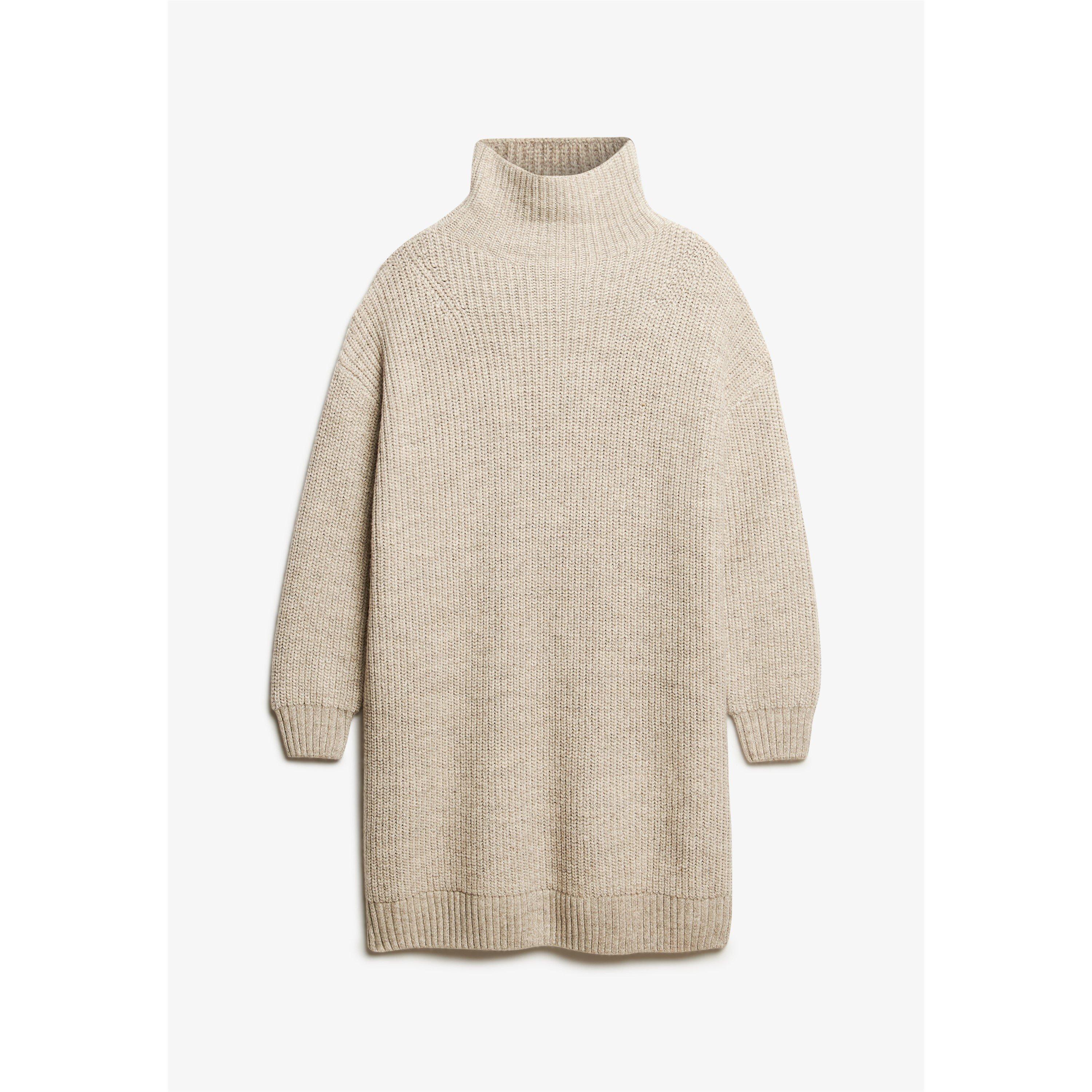 Hellgrau - Superdry - Women's Knitted Jumper Dress - 4