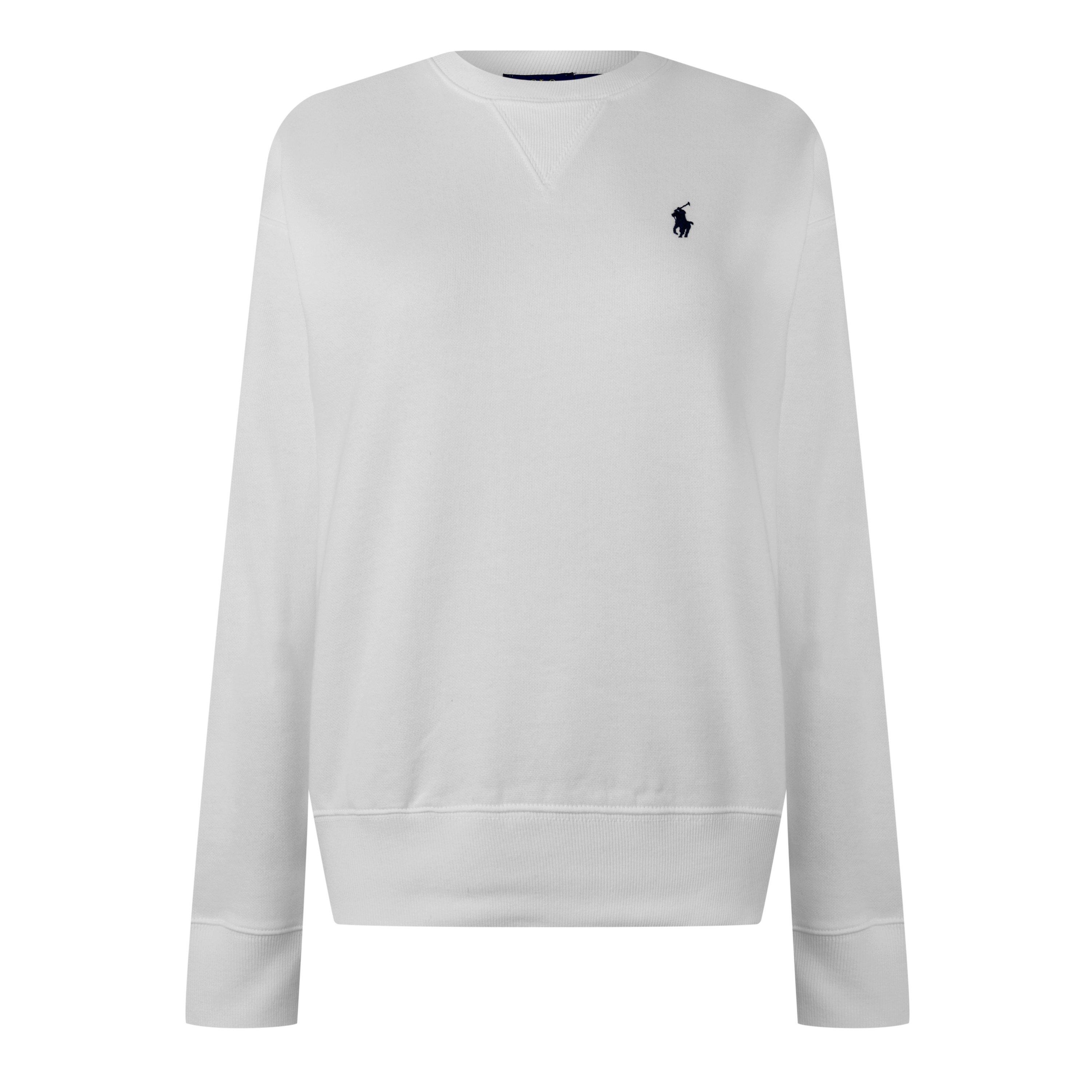 Polo crew neck sweatshirts women's online