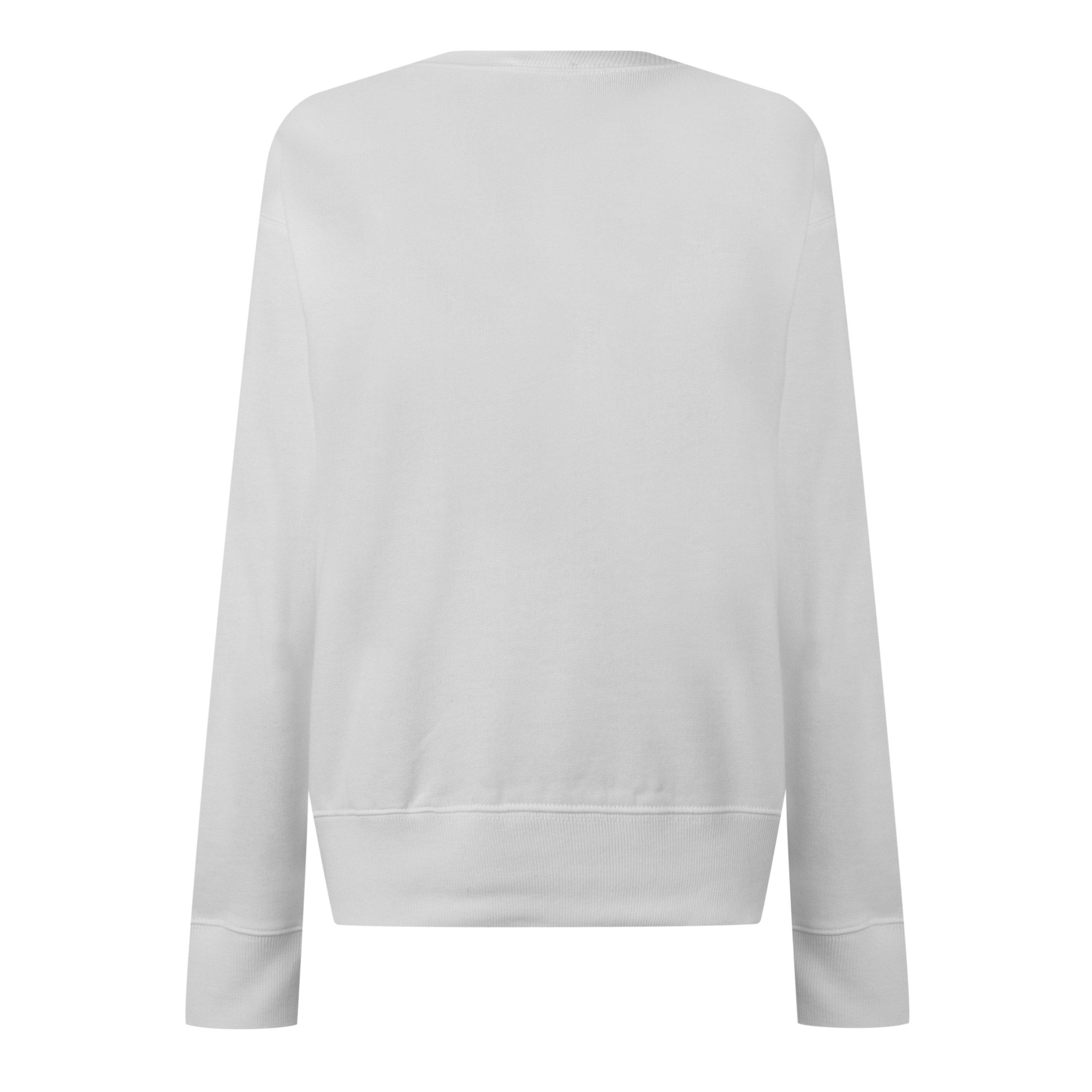 WHITE - Polo Ralph Lauren - Fleece Crew Sweater - 2