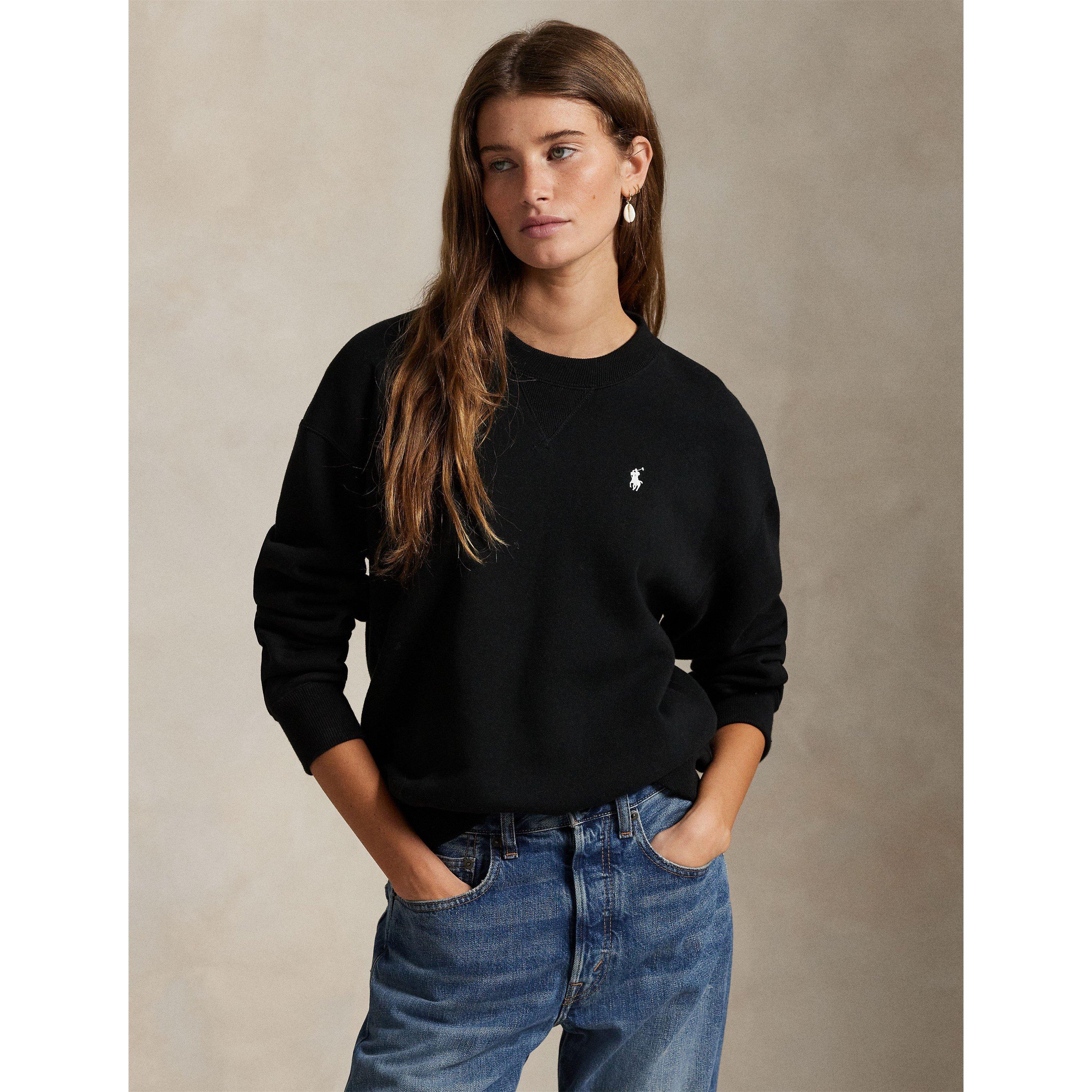 POLO BLACK - Polo Ralph Lauren - Fleece Crew Sweater - 3