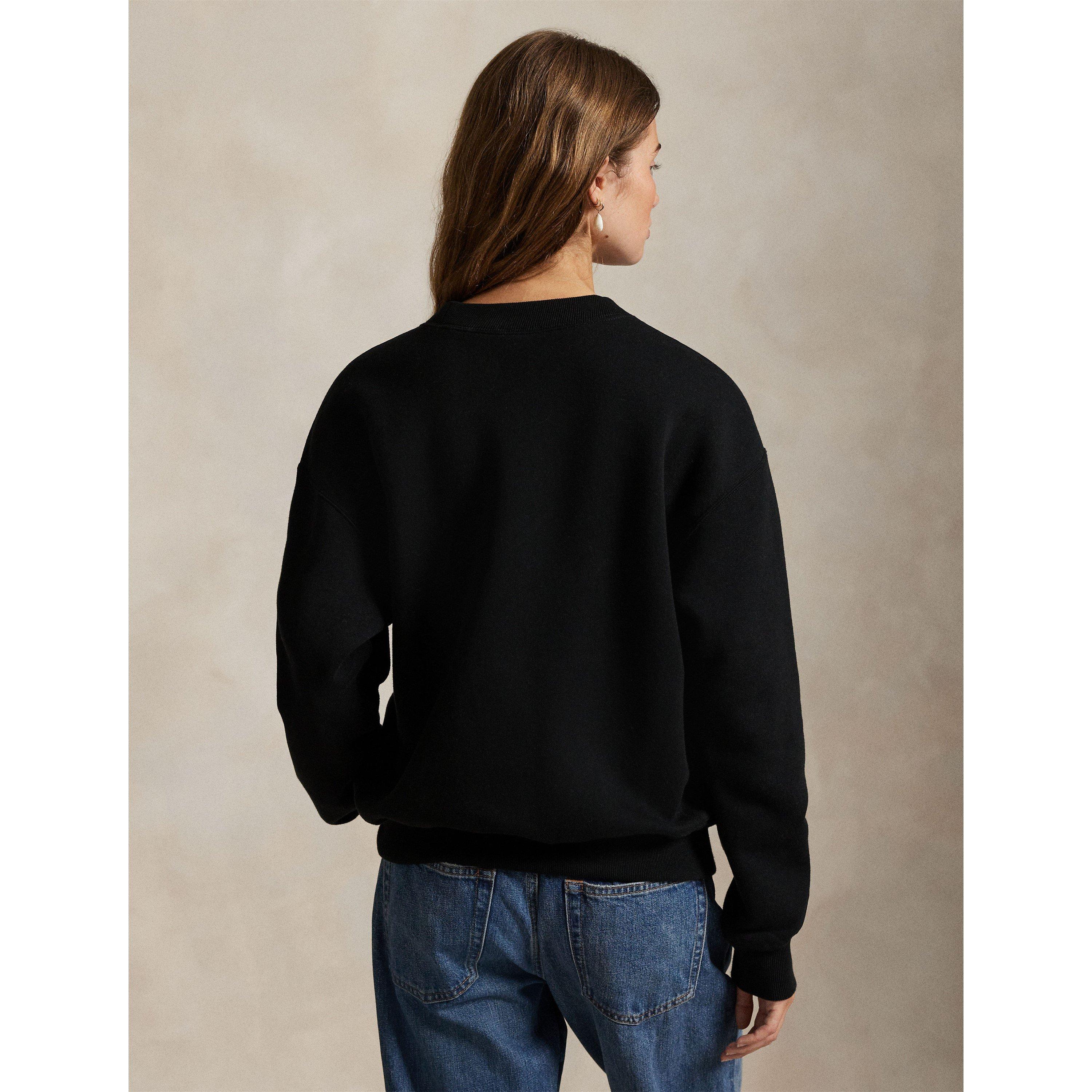 POLO BLACK - Polo Ralph Lauren - Fleece Crew Sweater - 4