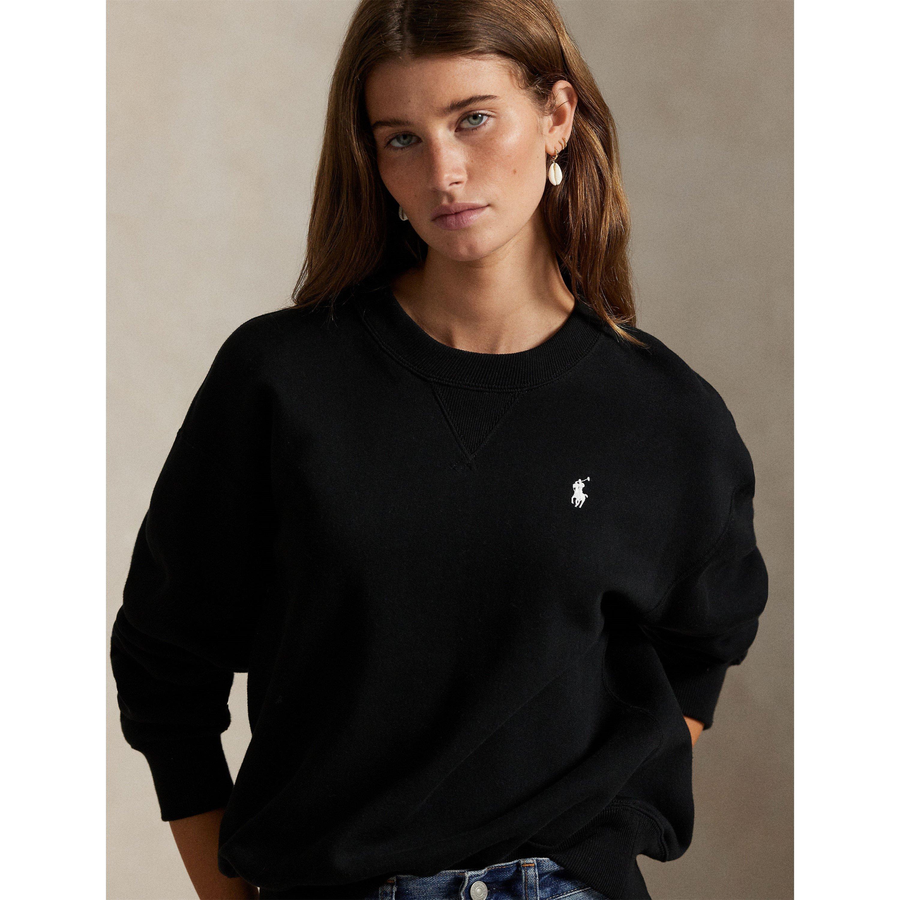 POLO BLACK - Polo Ralph Lauren - Fleece Crew Sweater - 5