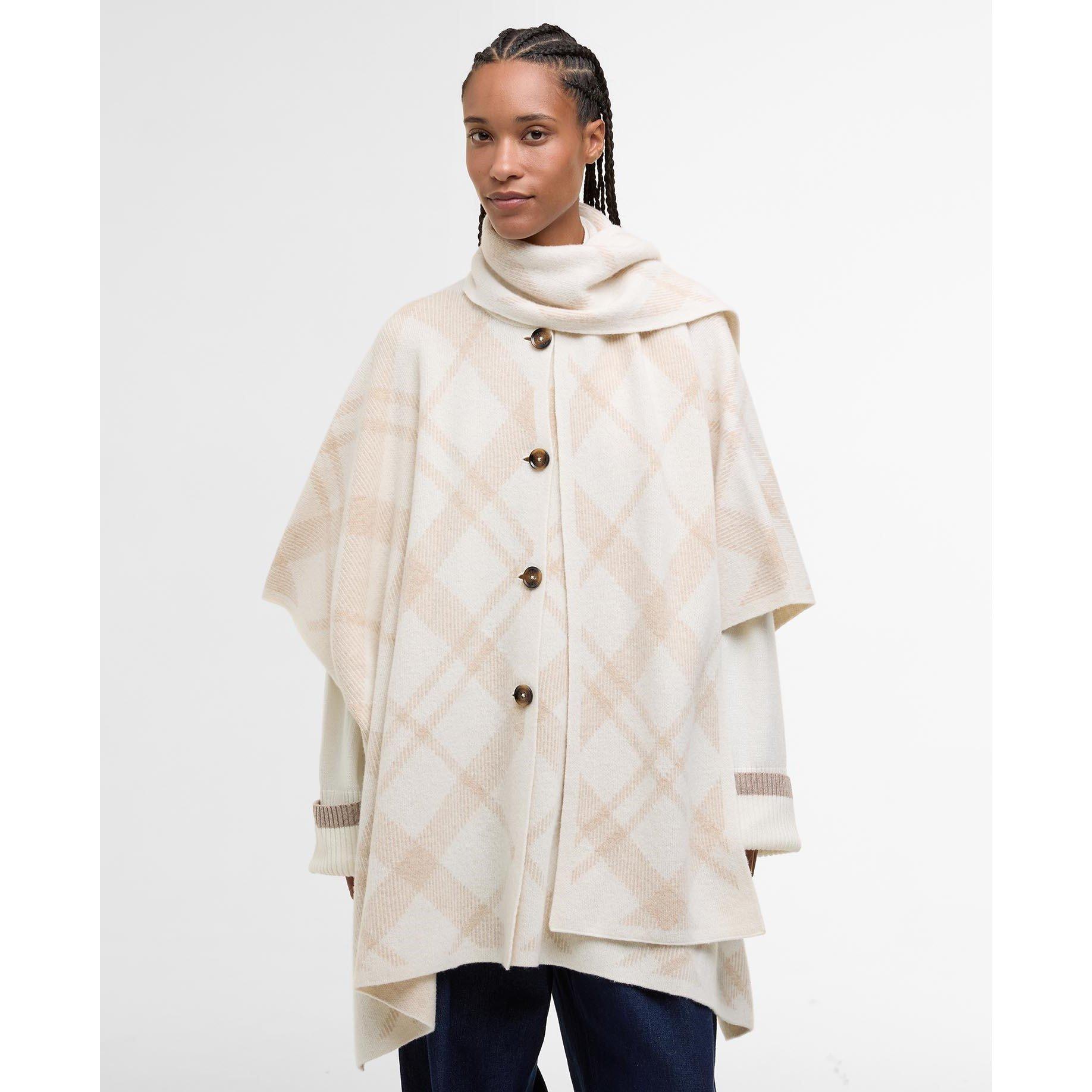 Multi - Barbour - Womens Vienna Cape - 2
