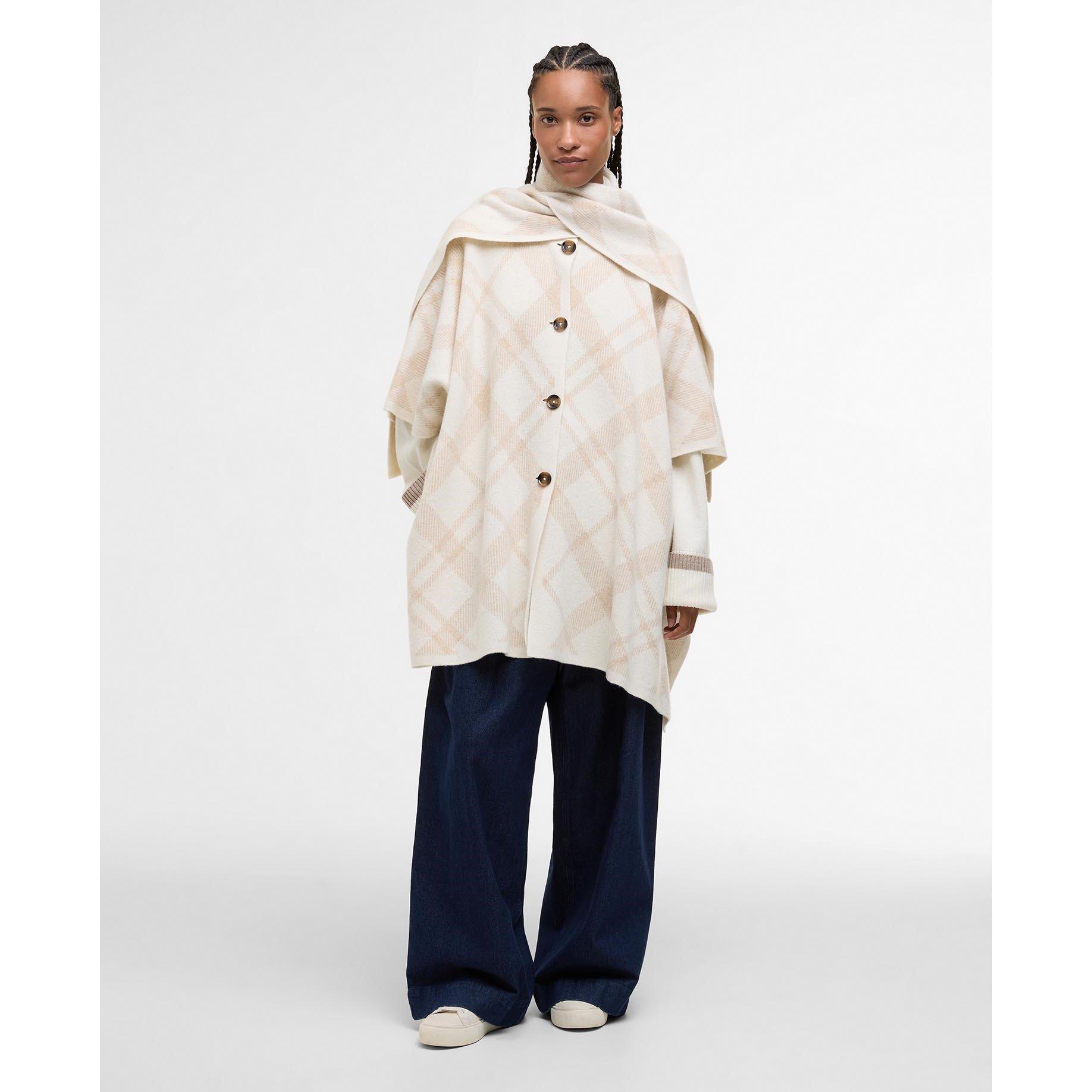 Multi - Barbour - Womens Vienna Cape - 7