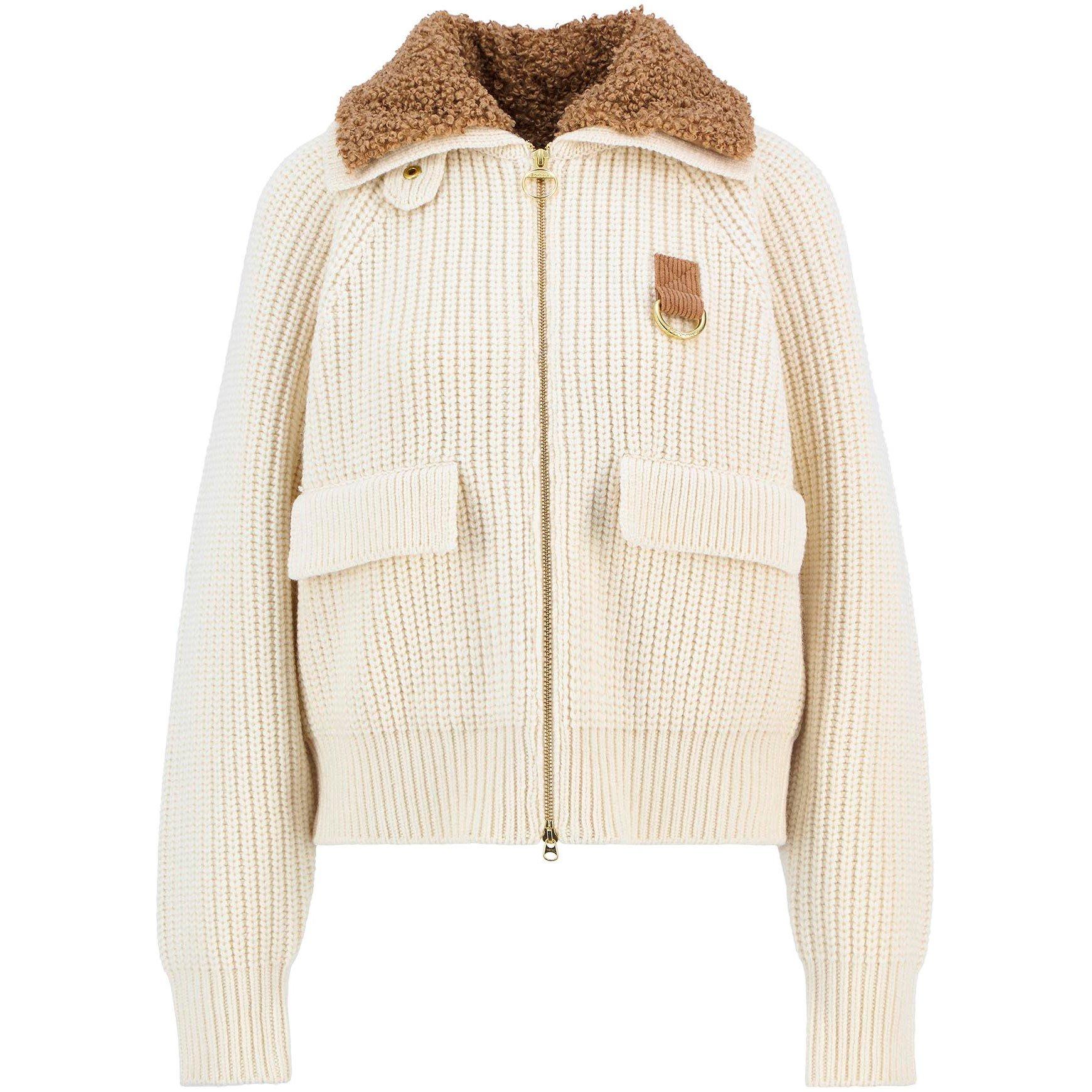 Neutral - Barbour - Womens Marla Bomber Jacket - 1