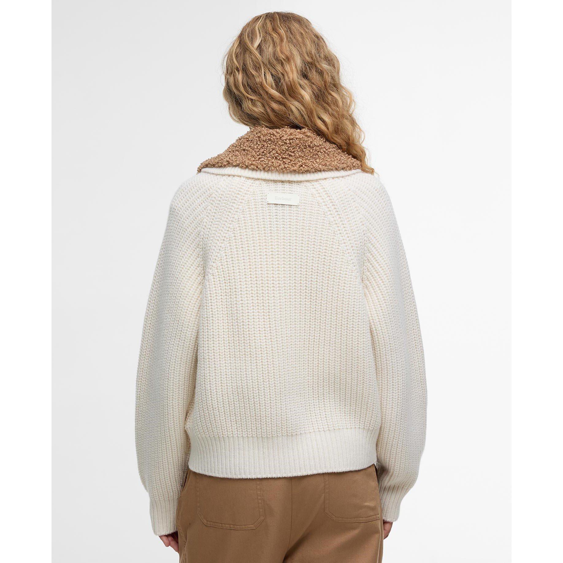 Neutral - Barbour - Womens Marla Bomber Jacket - 3