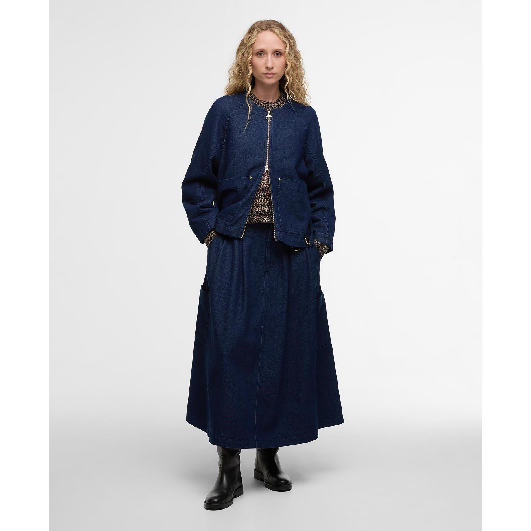 Rinse Wash - Barbour - Womens Saima Overshirt - 7