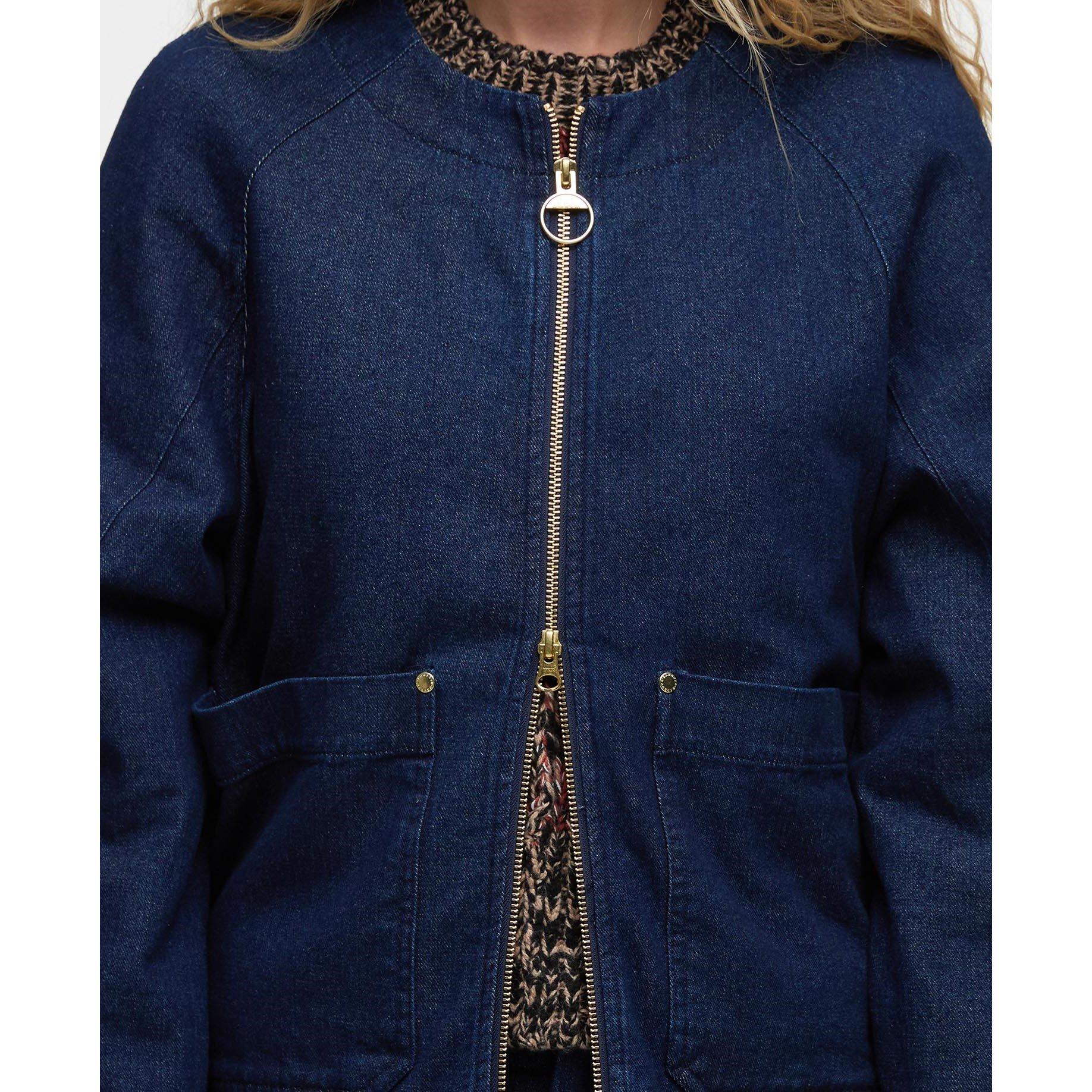 Rinse Wash - Barbour - Womens Saima Overshirt - 5