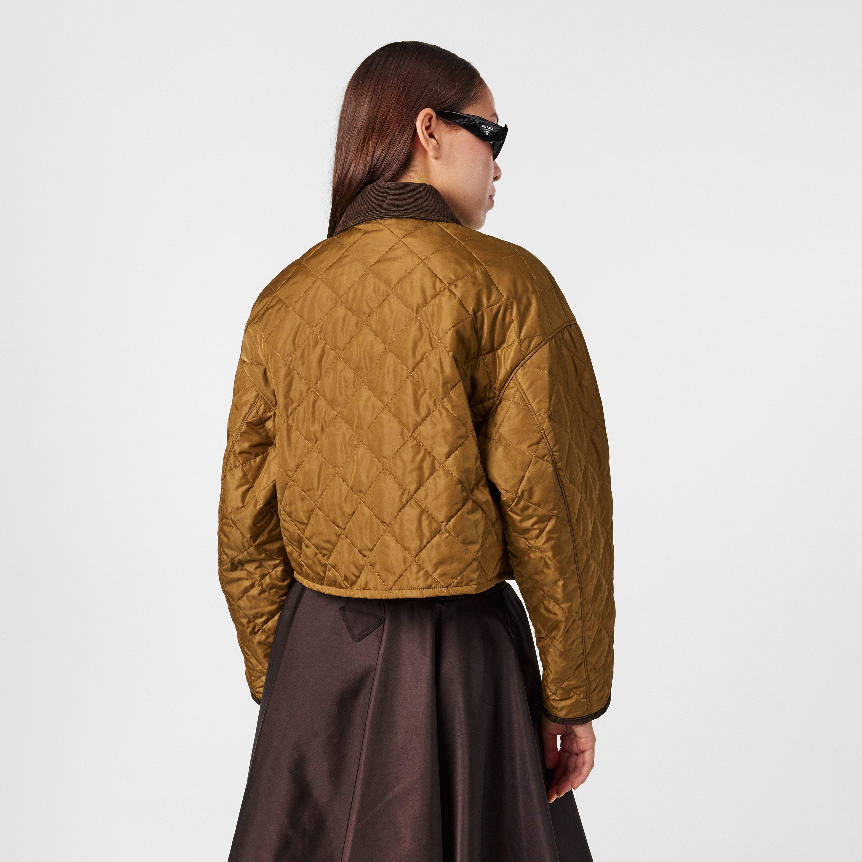 Sughero - Prada - Women's Cropped Quilted Jacket - 4