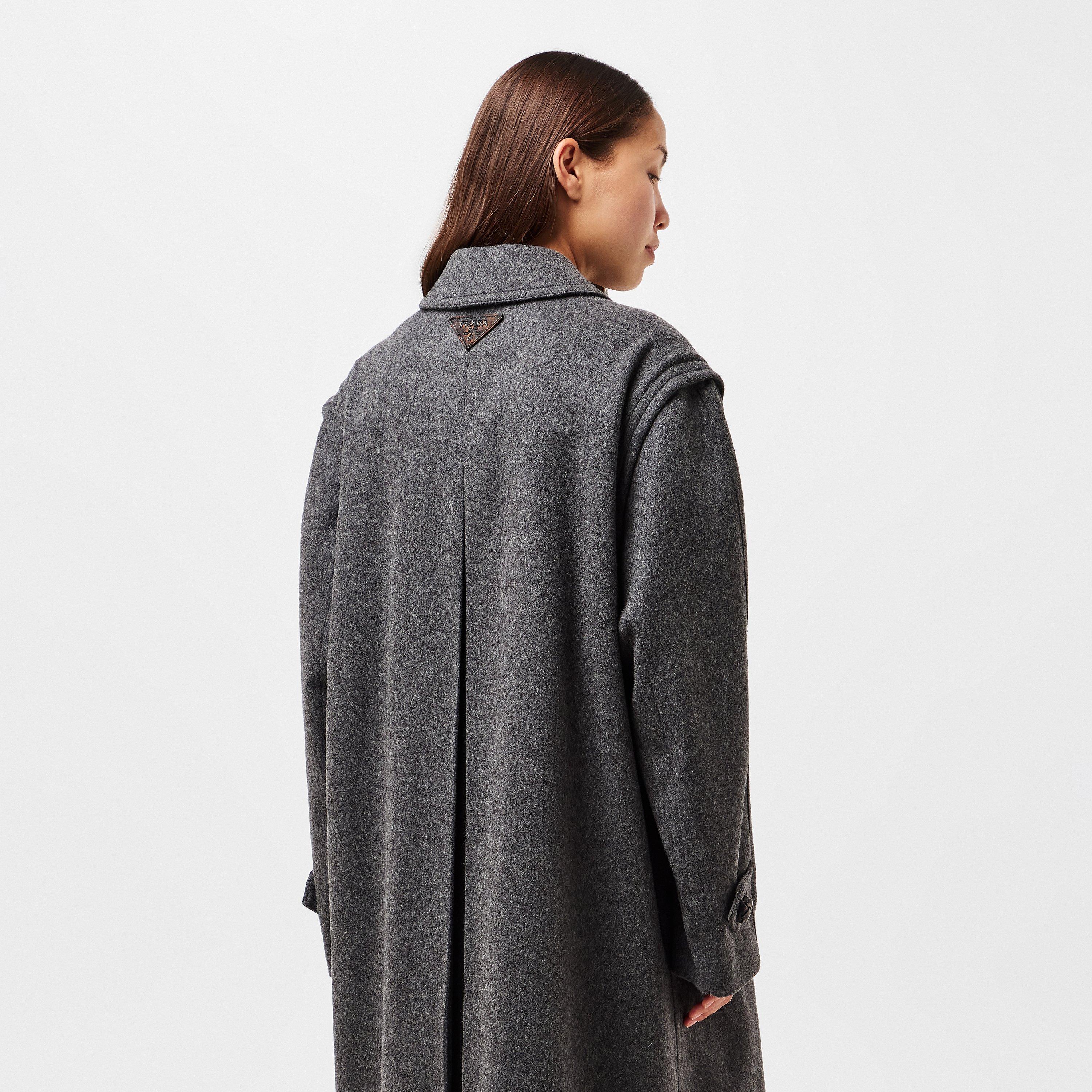 Ardesia - Prada - Women's Structured Overcoat - 4