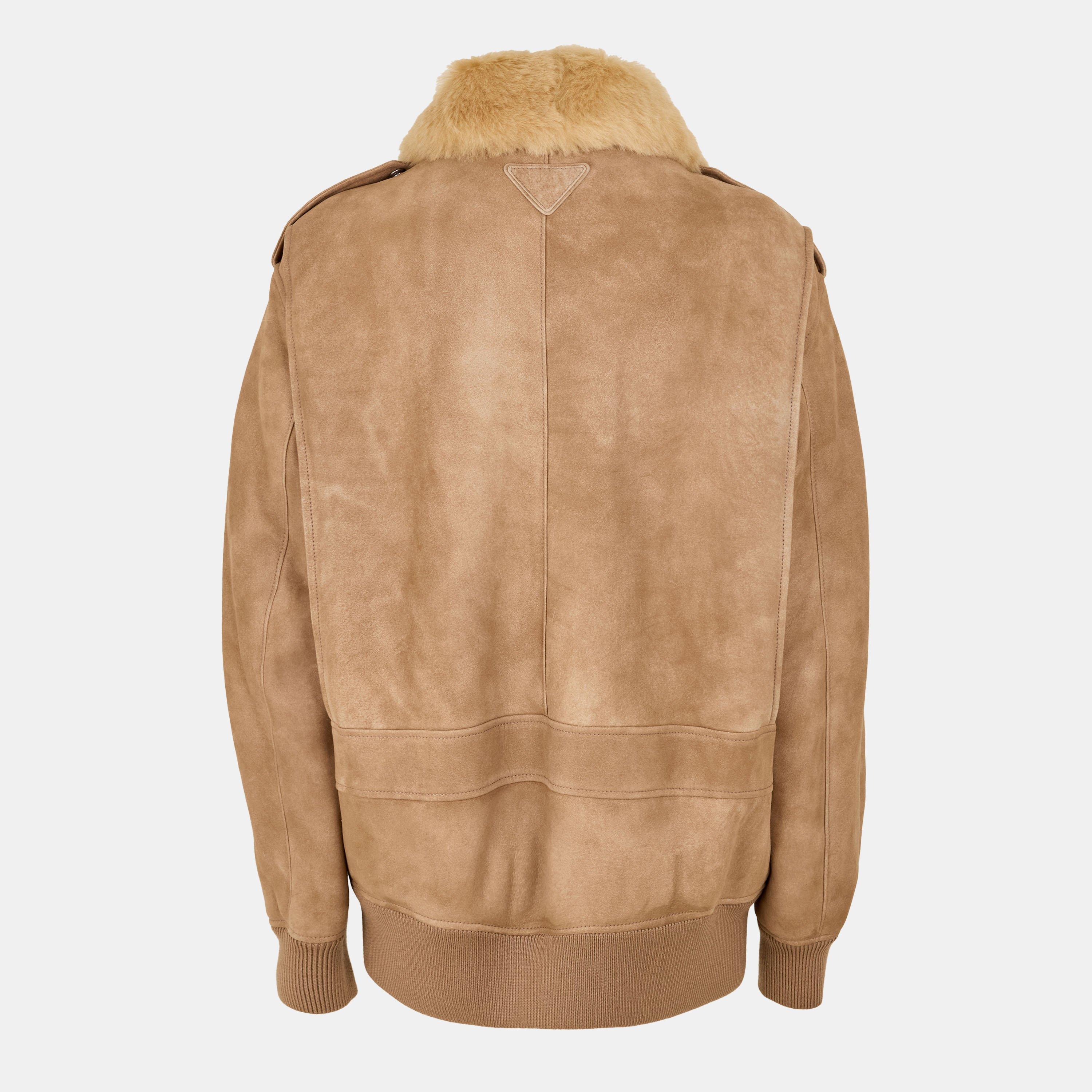 Cord - Prada - Women's Shearling Jacket - 2