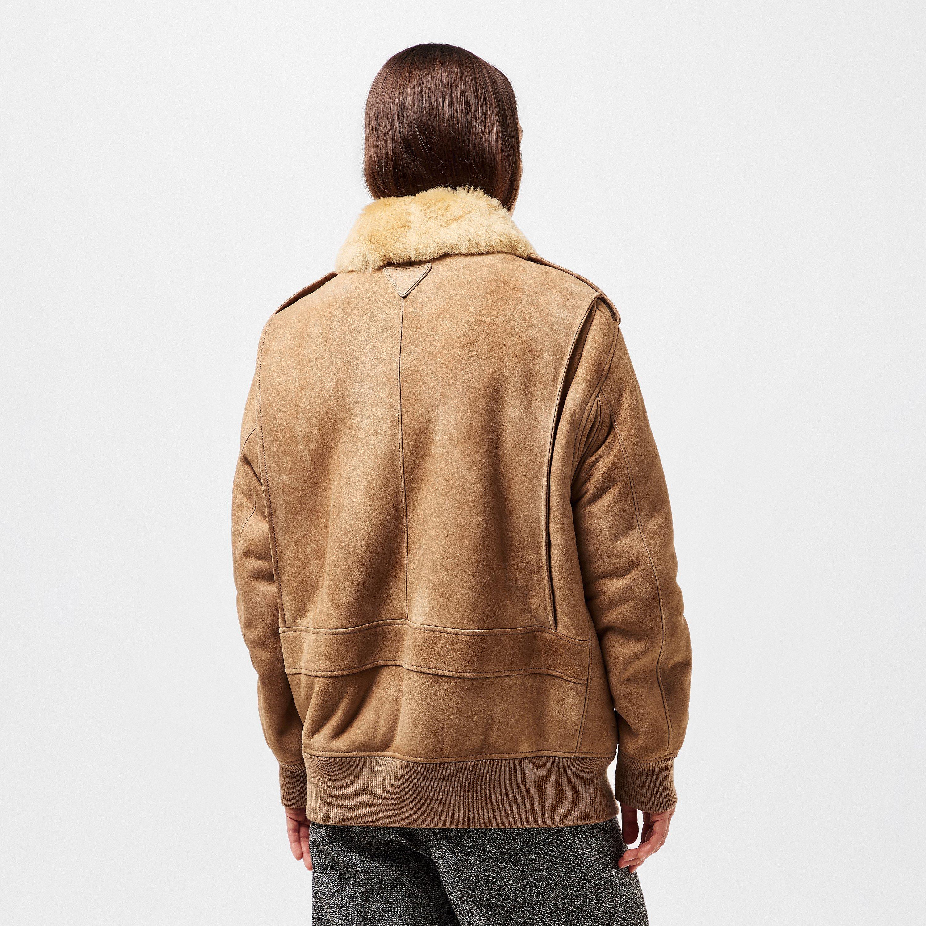 Cord - Prada - Women's Shearling Jacket - 4