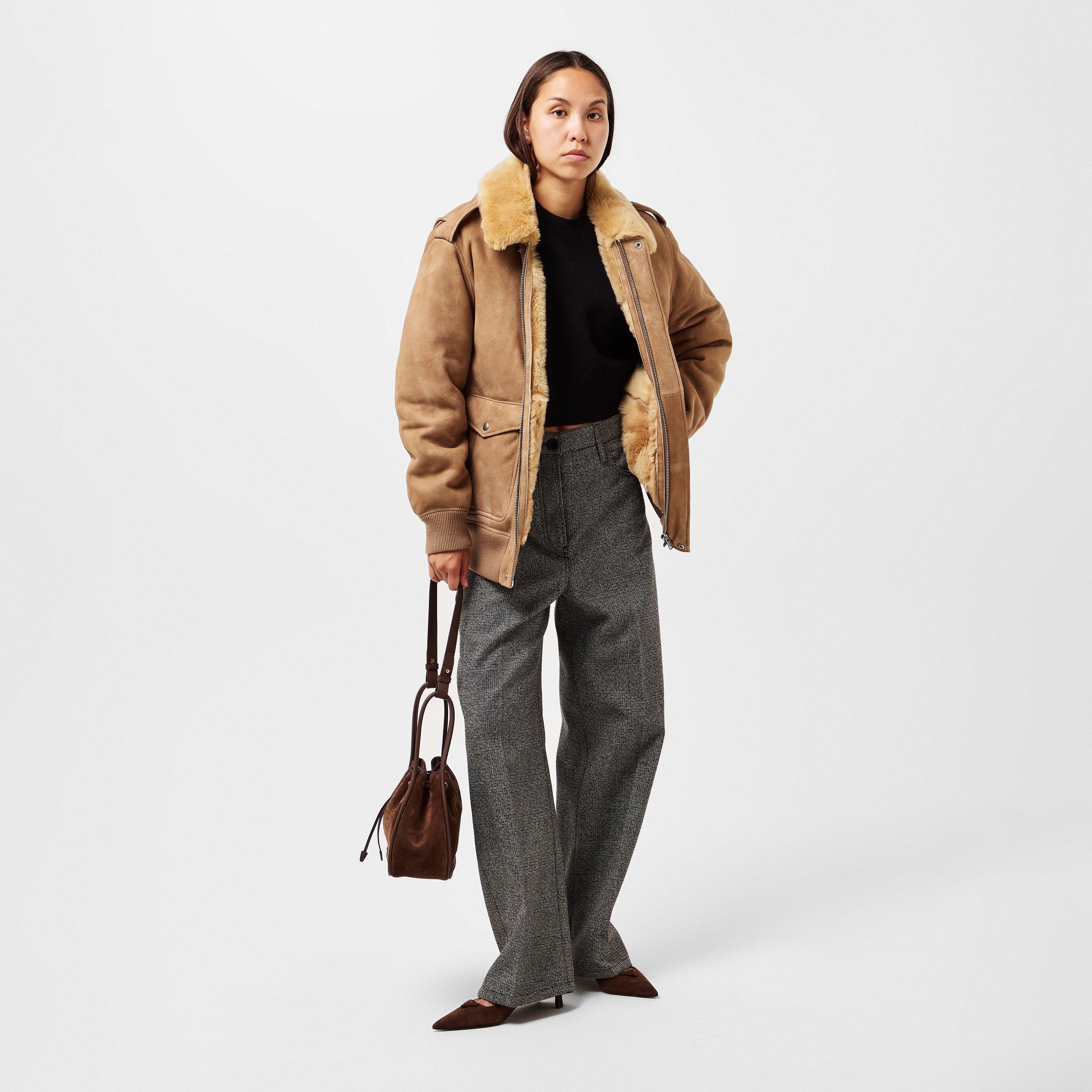 Cord - Prada - Women's Shearling Jacket - 6