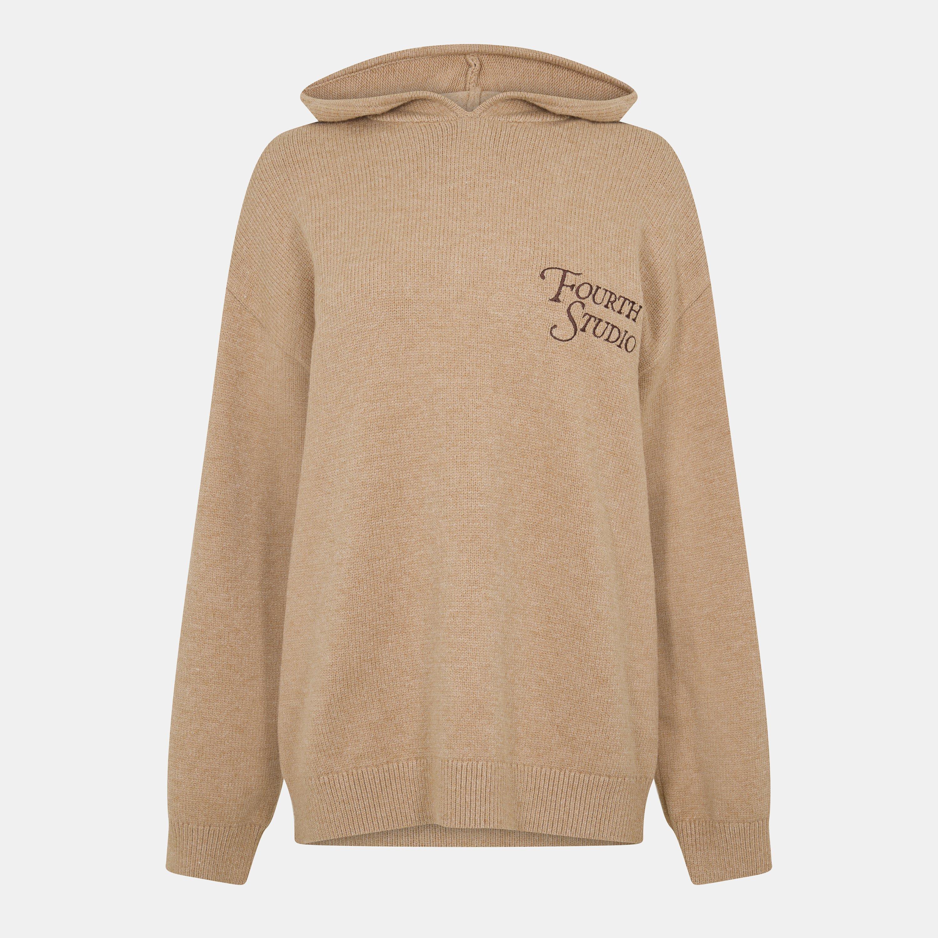 Camel - 4th and Reckless - Women's Jackson Knitted Hoodie - 1