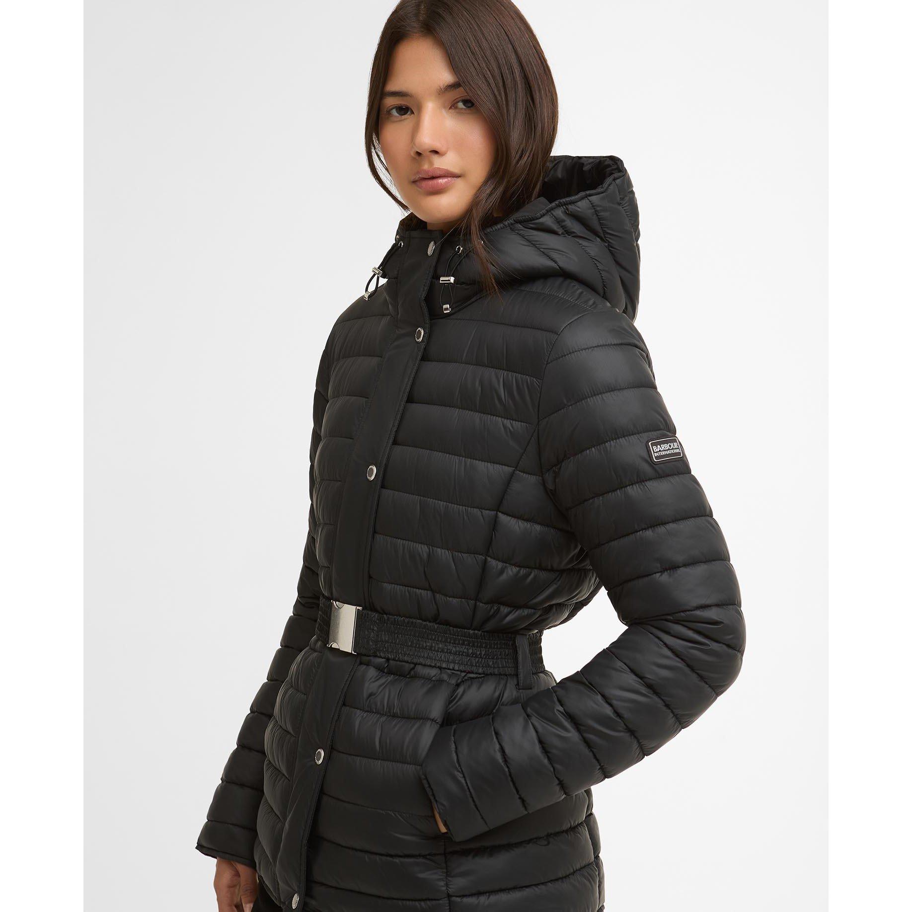Black - Barbour International - Womens Jada Puffer Jacket - 5