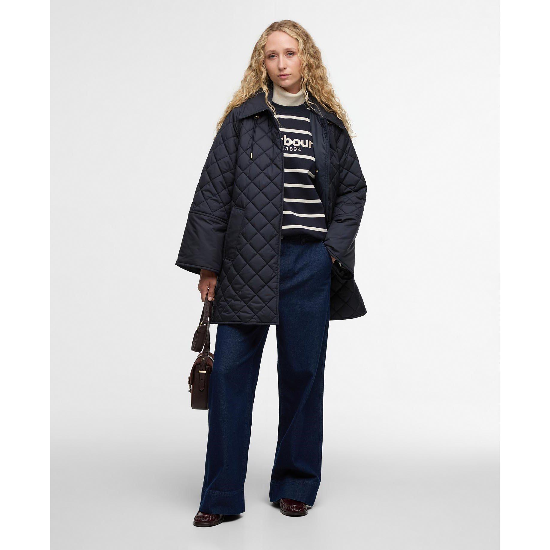 Navy/Ancient - Barbour - Women's B.Li Cara Quilted Jacket - 7