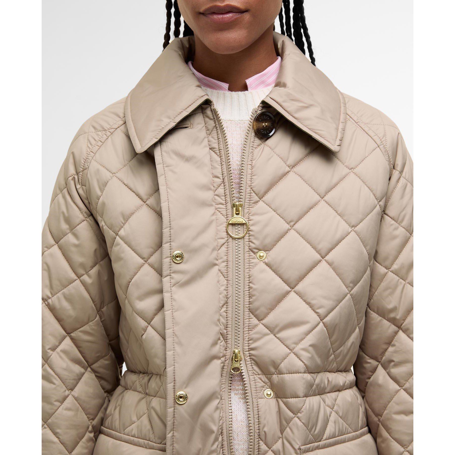 Honey/Ancient - Barbour - Women's B.Li Aishling Quilted Jacket - 5