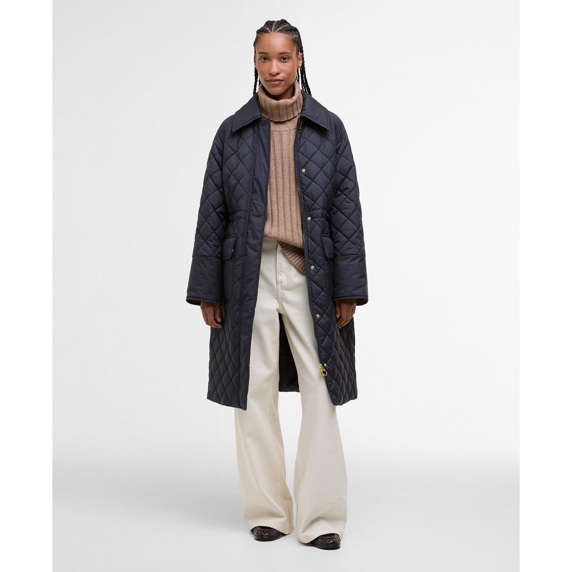 Navy/Ancient - Barbour - Womens Aishling Jacket - 2