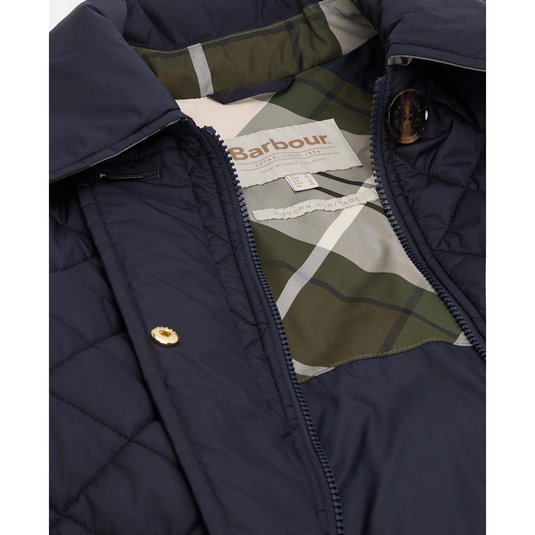 Navy/Ancient - Barbour - Womens Aishling Jacket - 7