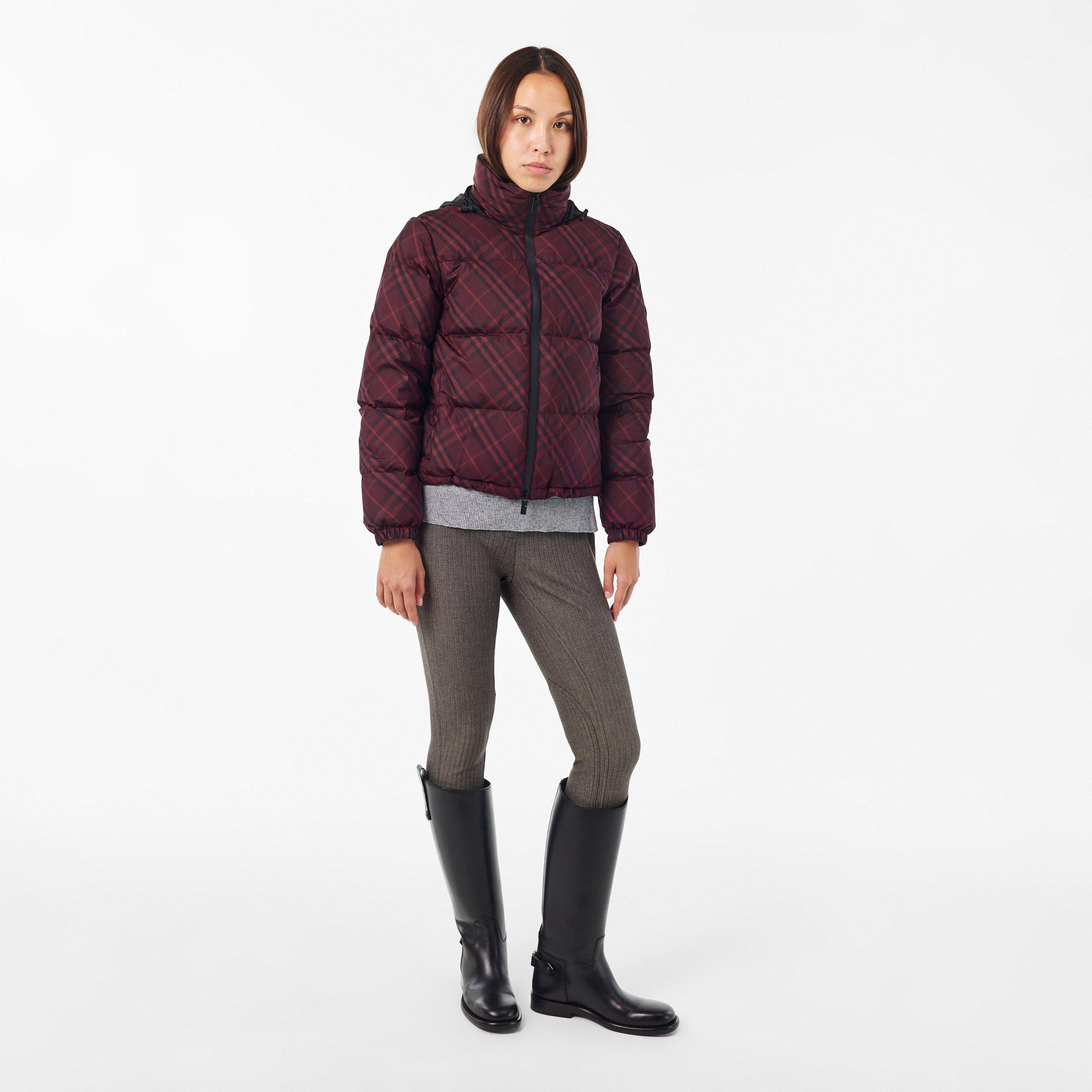 WINE RED - Burberry - Women's Ambleside Diamond Quilted Jacket - 6