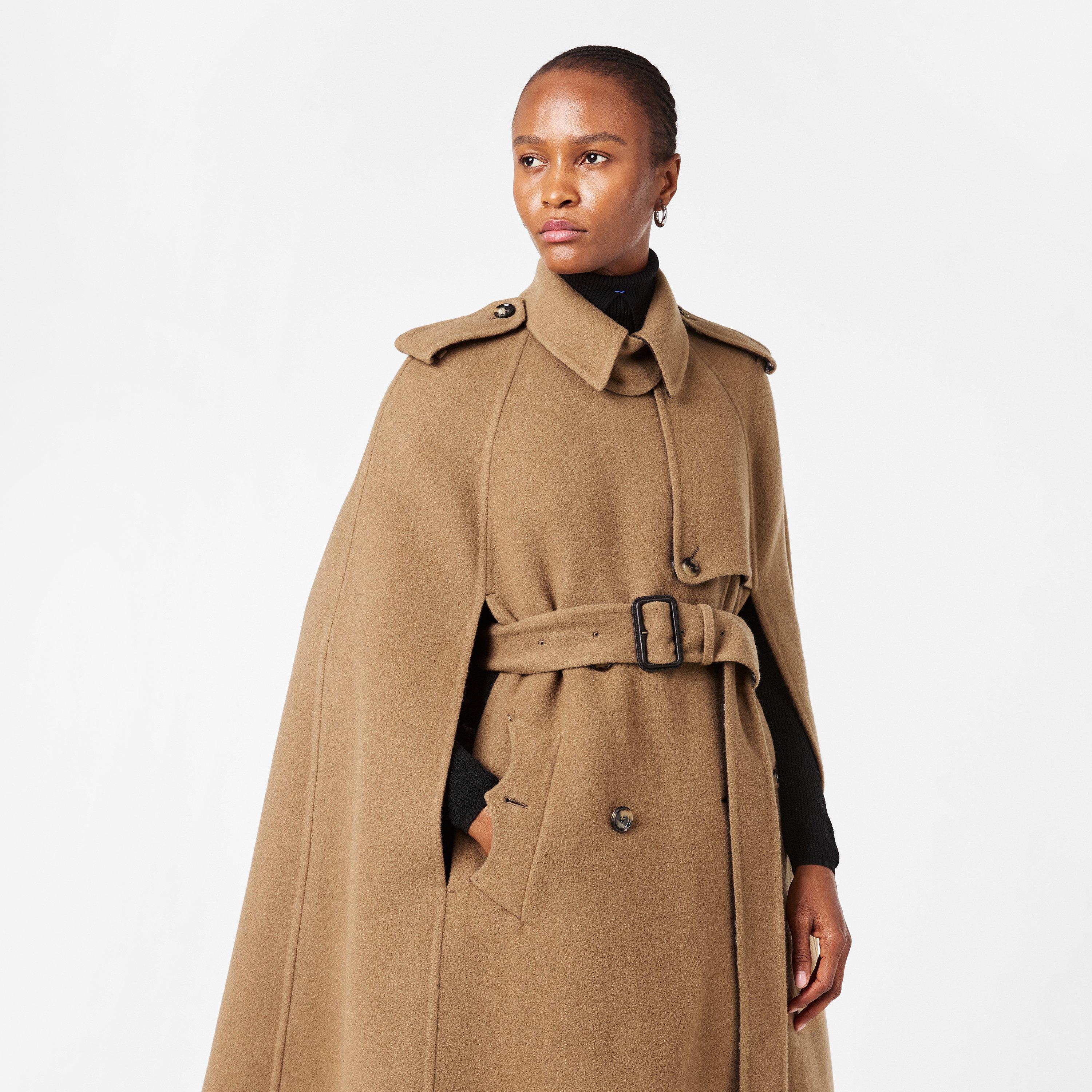 CAMEL/TREACLE - Burberry - Women's Bellemont Double-Breasted Check Lining Trench Coat - 3