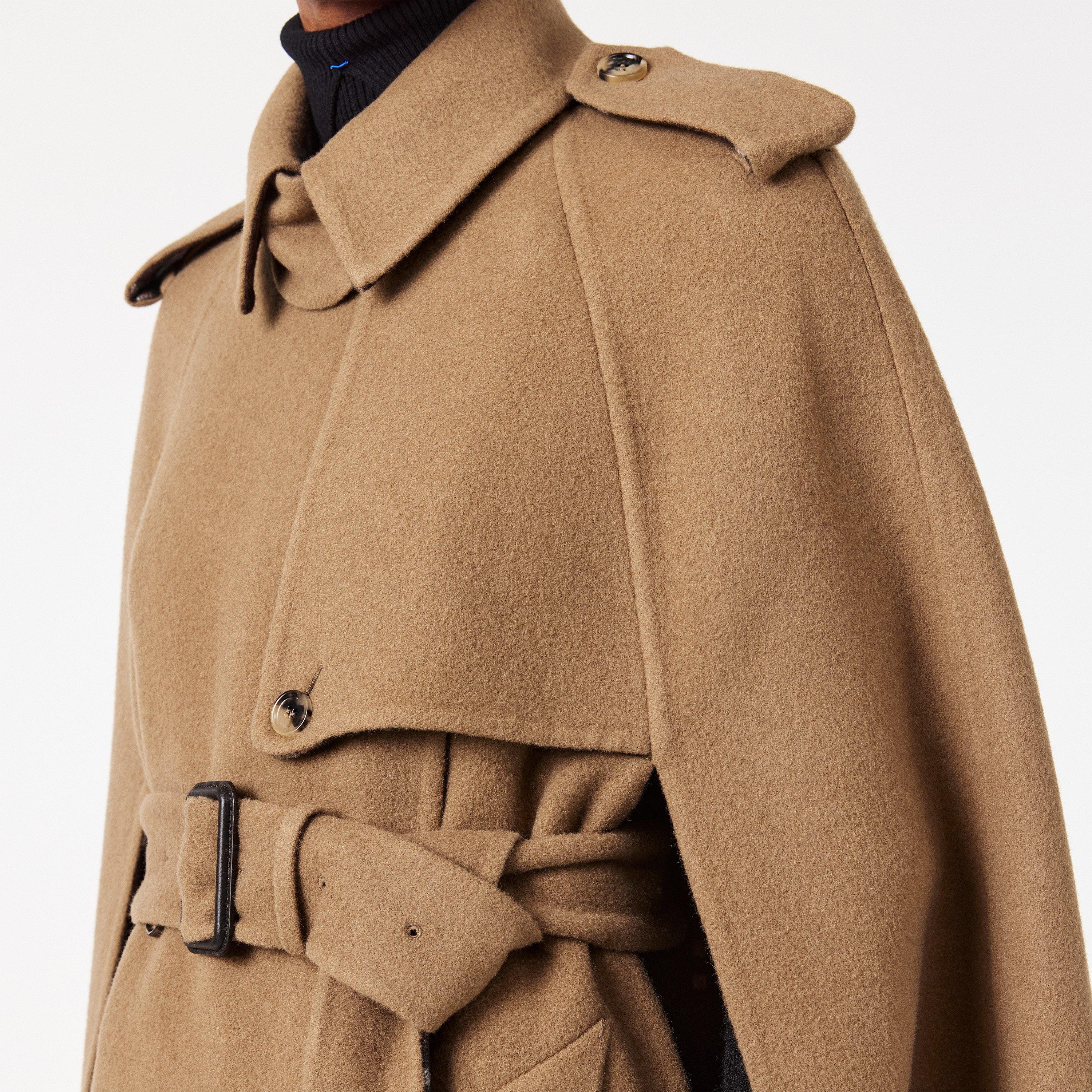 CAMEL/TREACLE - Burberry - Women's Bellemont Double-Breasted Check Lining Trench Coat - 5