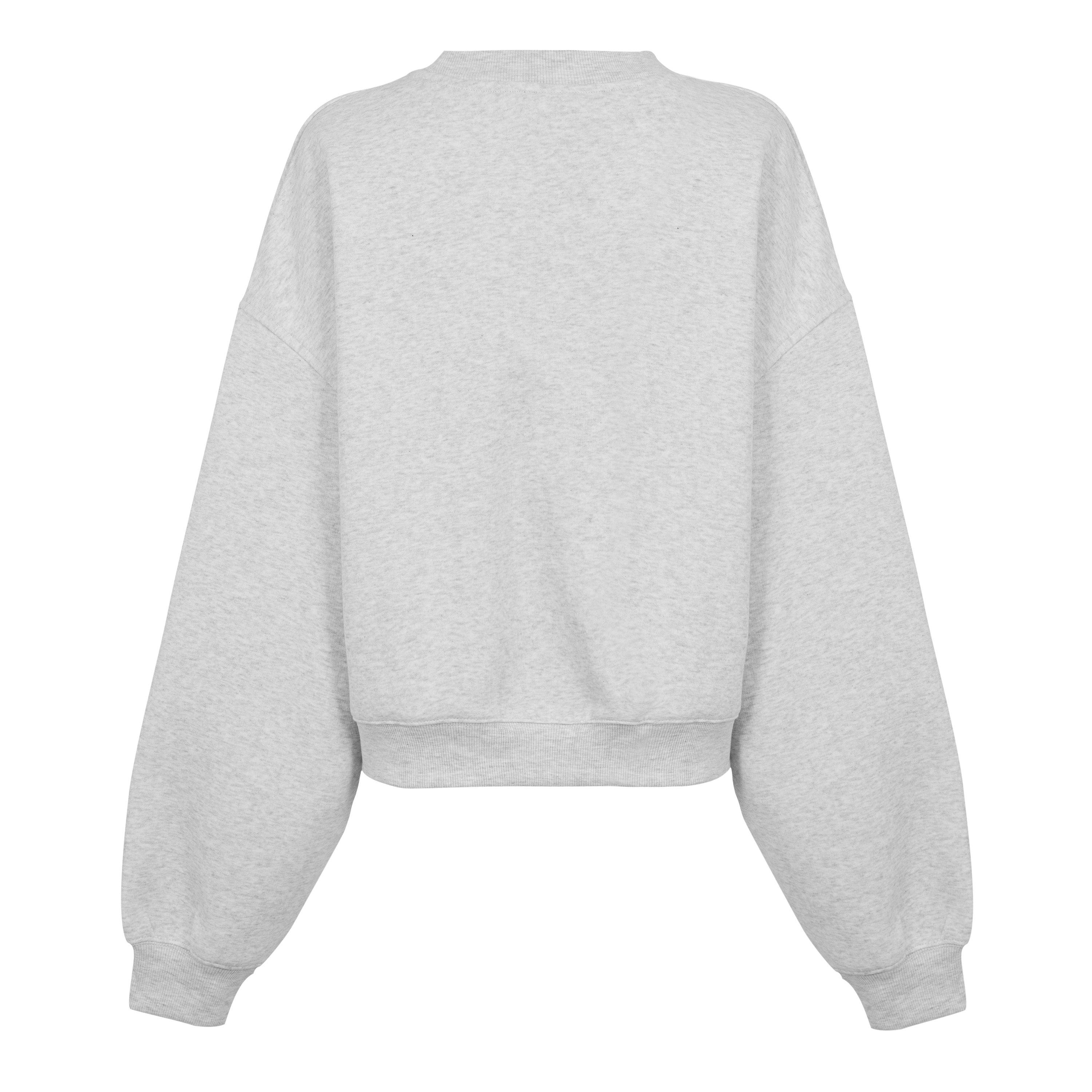 Lichtgrijs - New Balance - Women's NBLS Heritage Crew Sweatshirt - 2