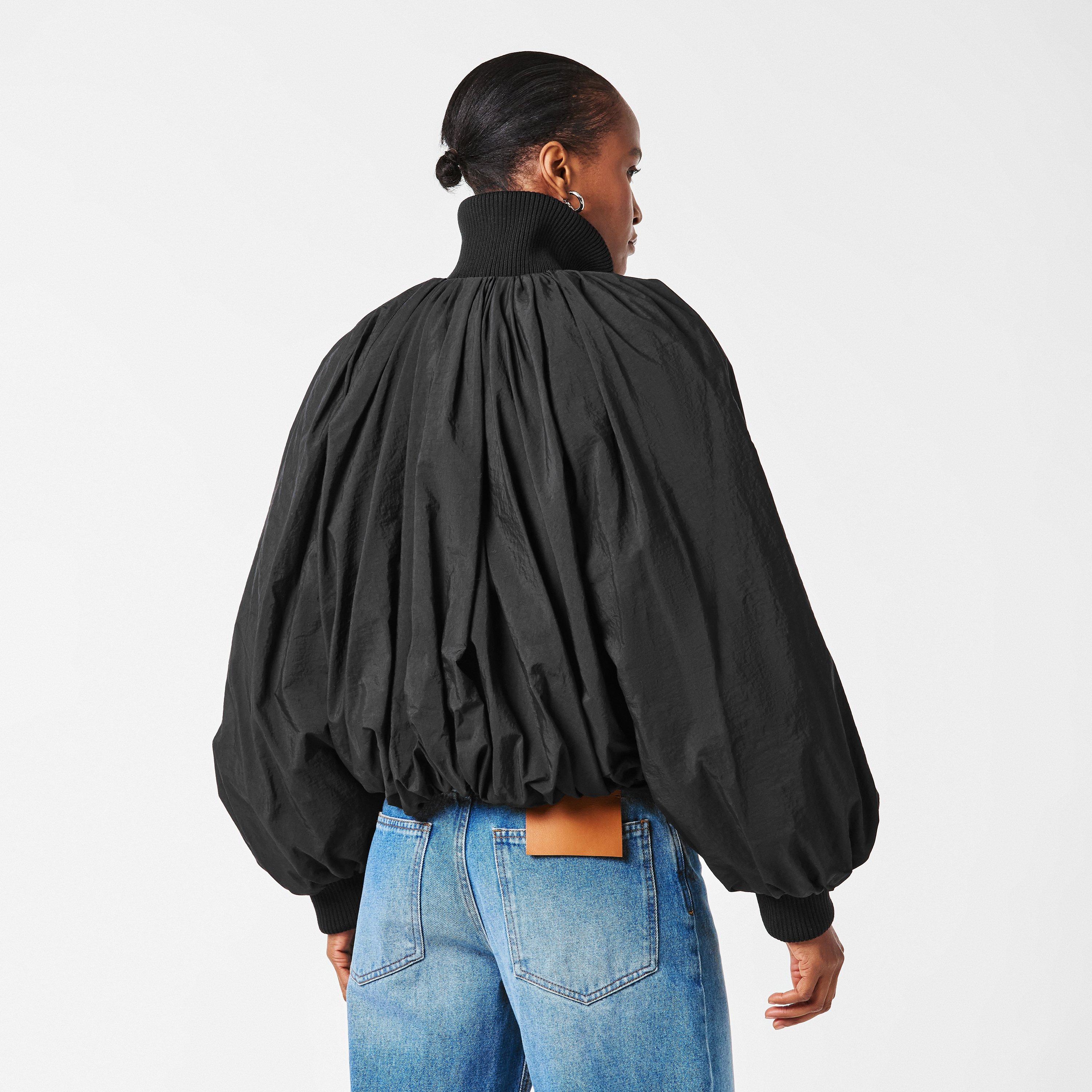 Black - Jacquemus - Women's Jacquard Bomber Jacket - 4
