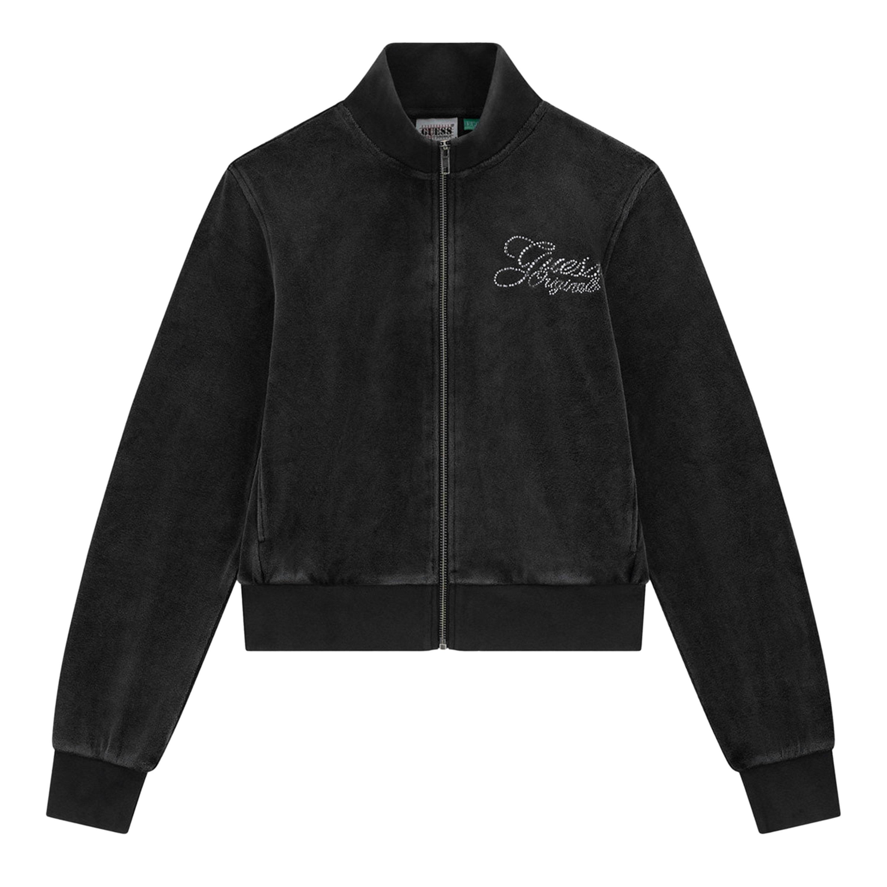 Guess Women's Velour Tracksuit - Jet Black - 8 (XS)