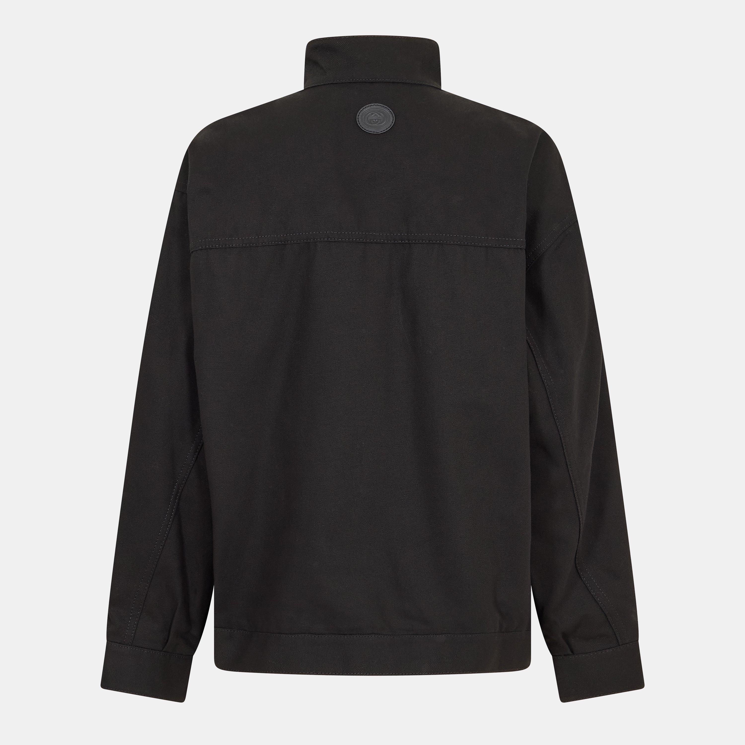 Black/Mix - Gucci - Women's Denim Structured Fit Jacket - 2