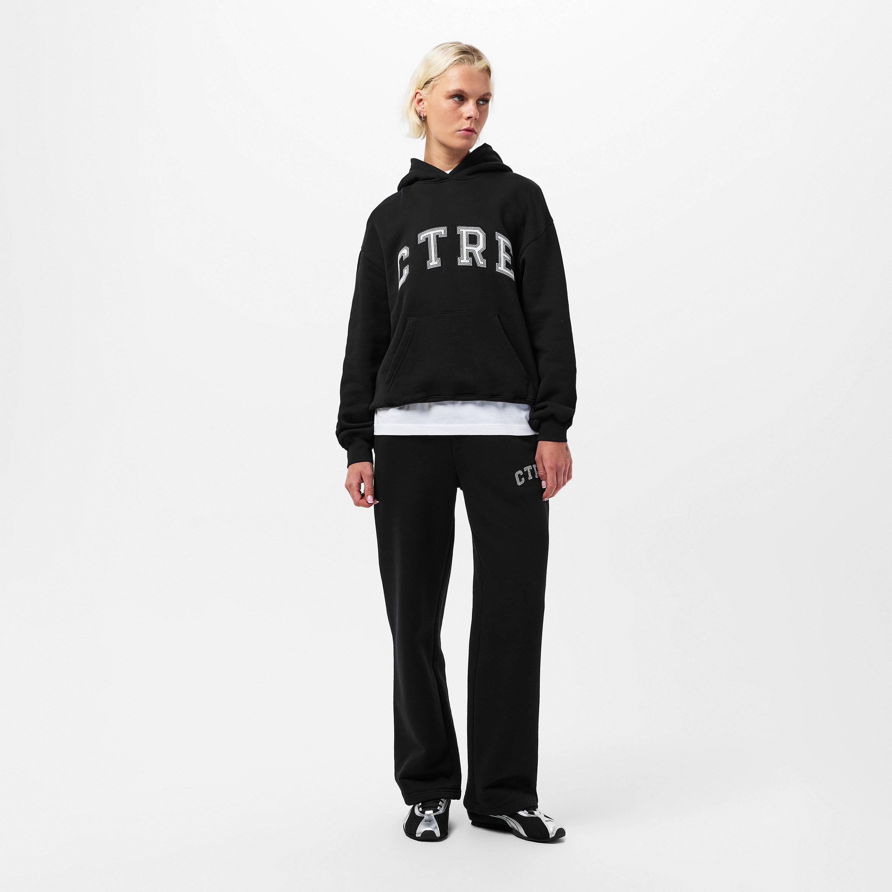 Black - The Couture Club - Womens CTRE Oversized Hoodie - 6
