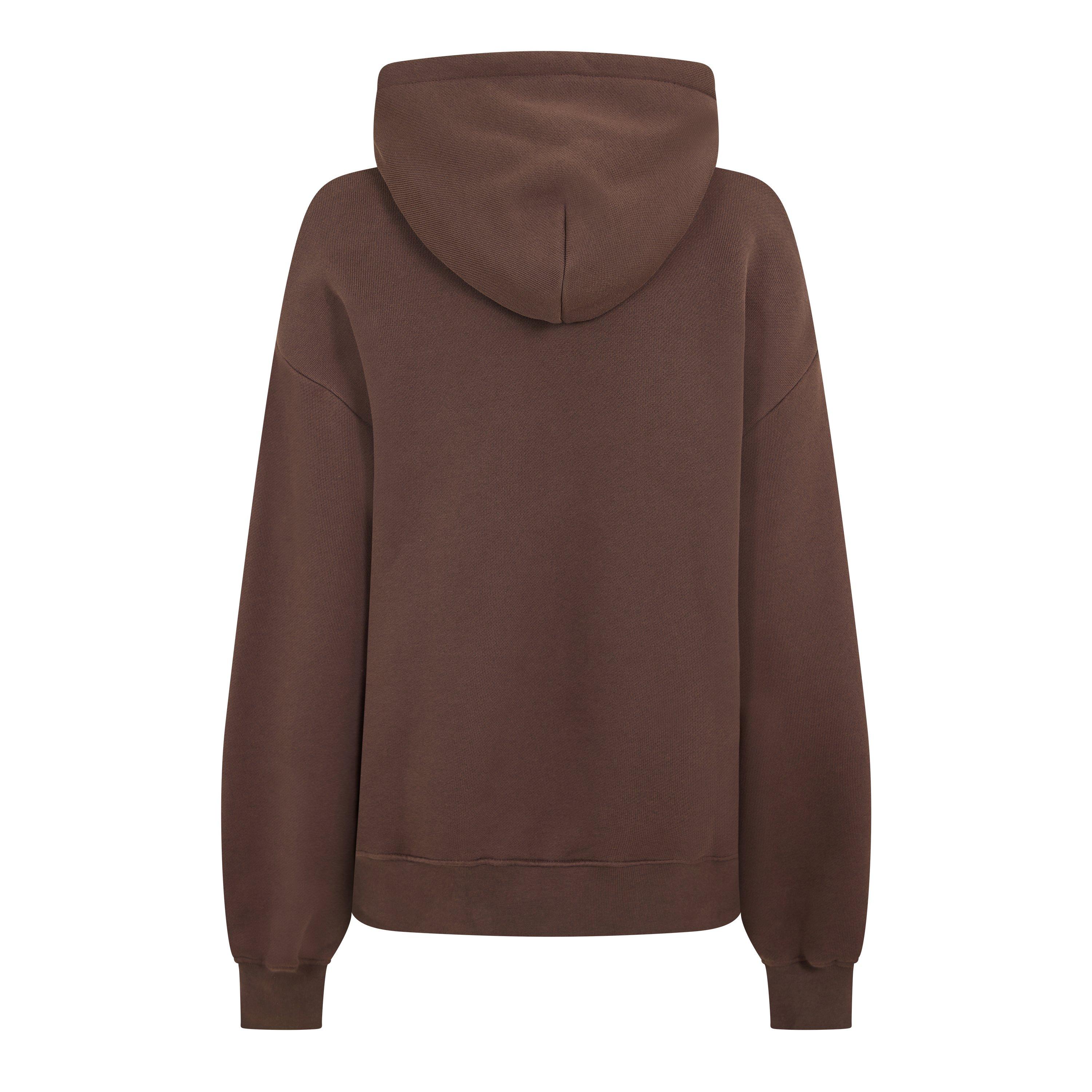 Brown - The Couture Club - Womens CTRE Oversized Hoodie - 2
