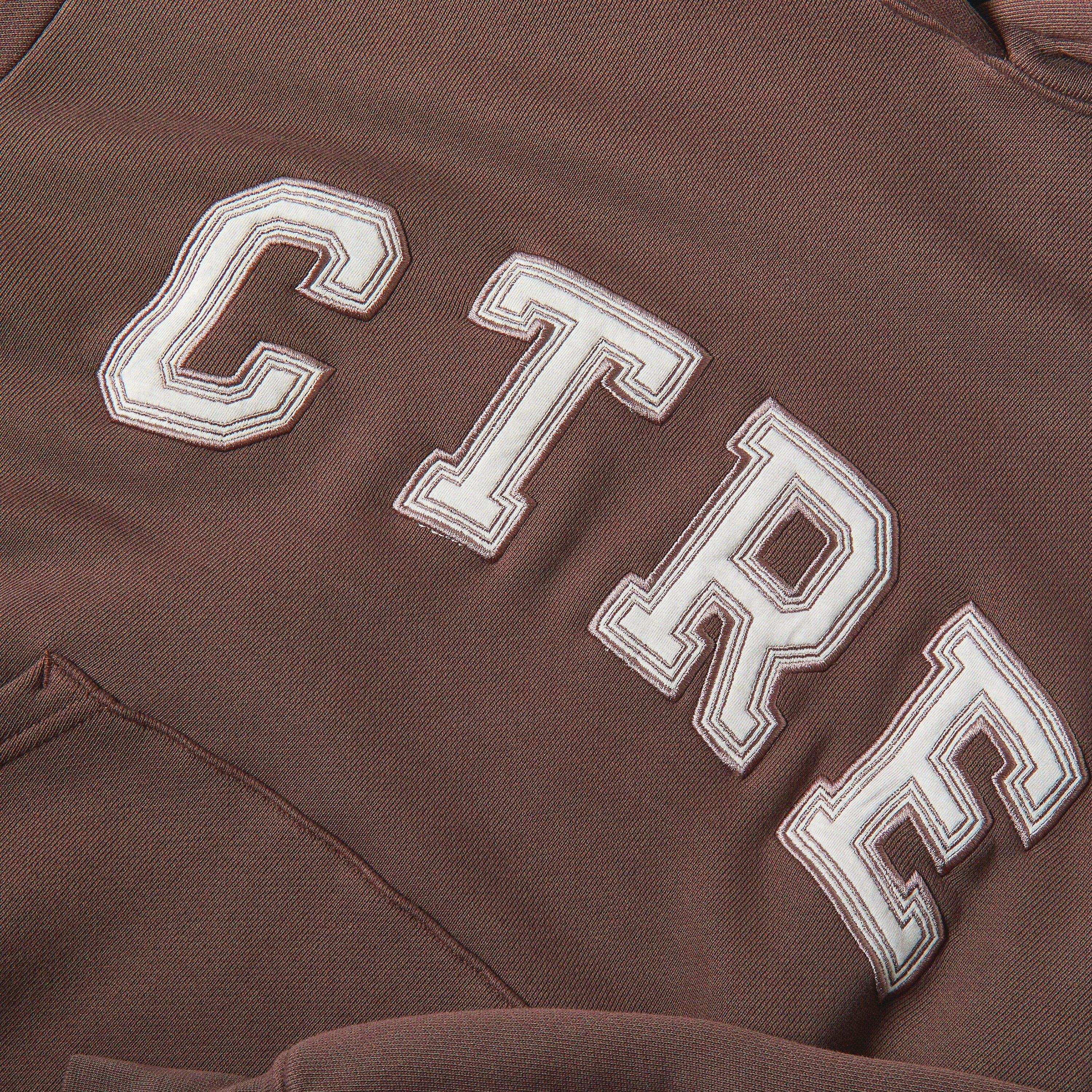 Brown - The Couture Club - Womens CTRE Oversized Hoodie - 5
