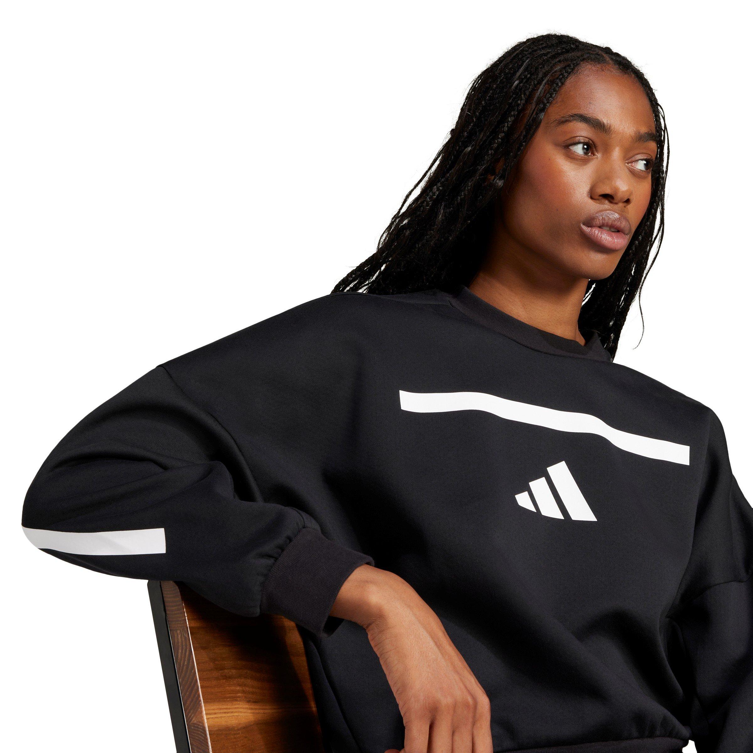 Crna - adidas - W Z.N.E. Swea Ld99 - 4