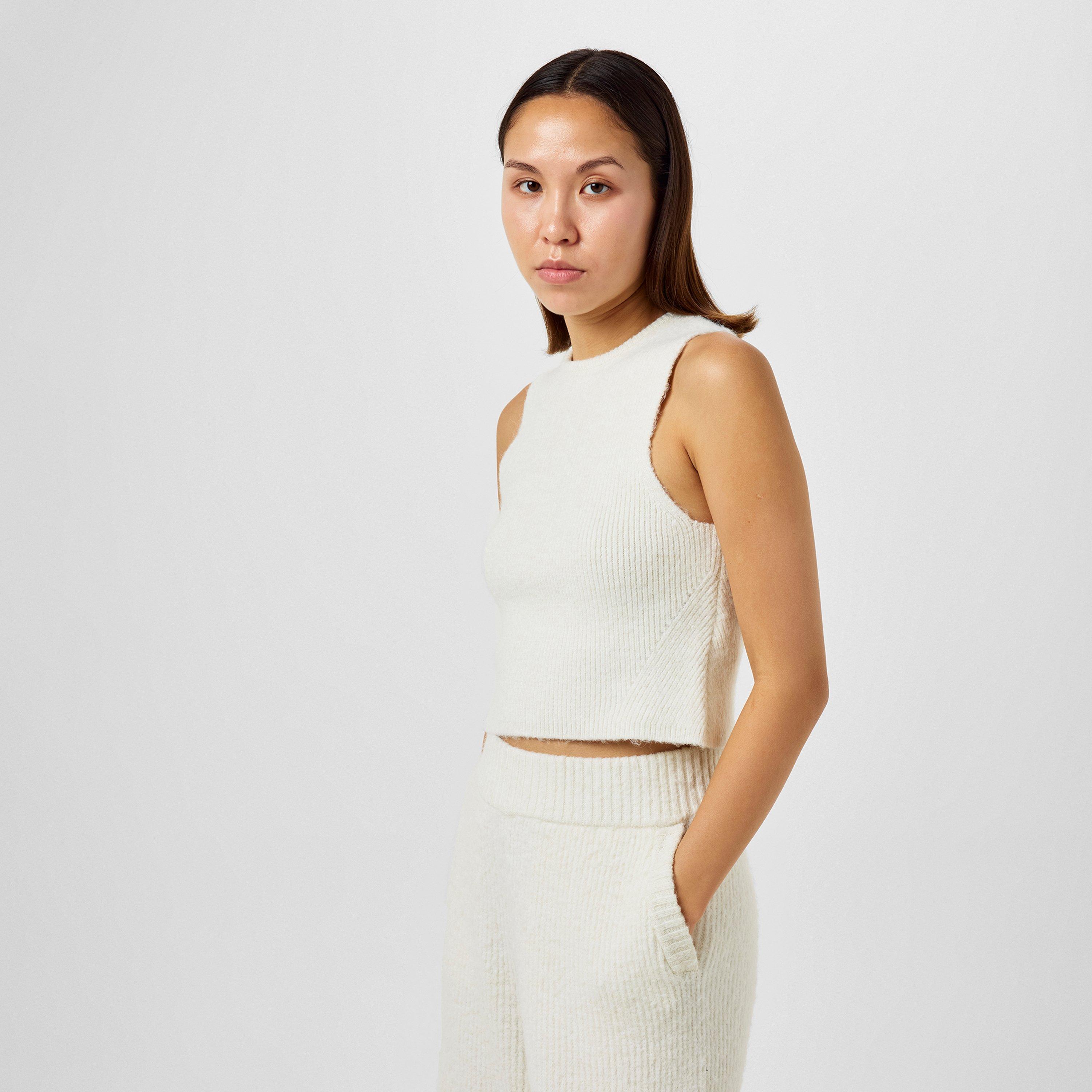 Vintage White - Jack Wills - Knitted Sweater Vest - 3