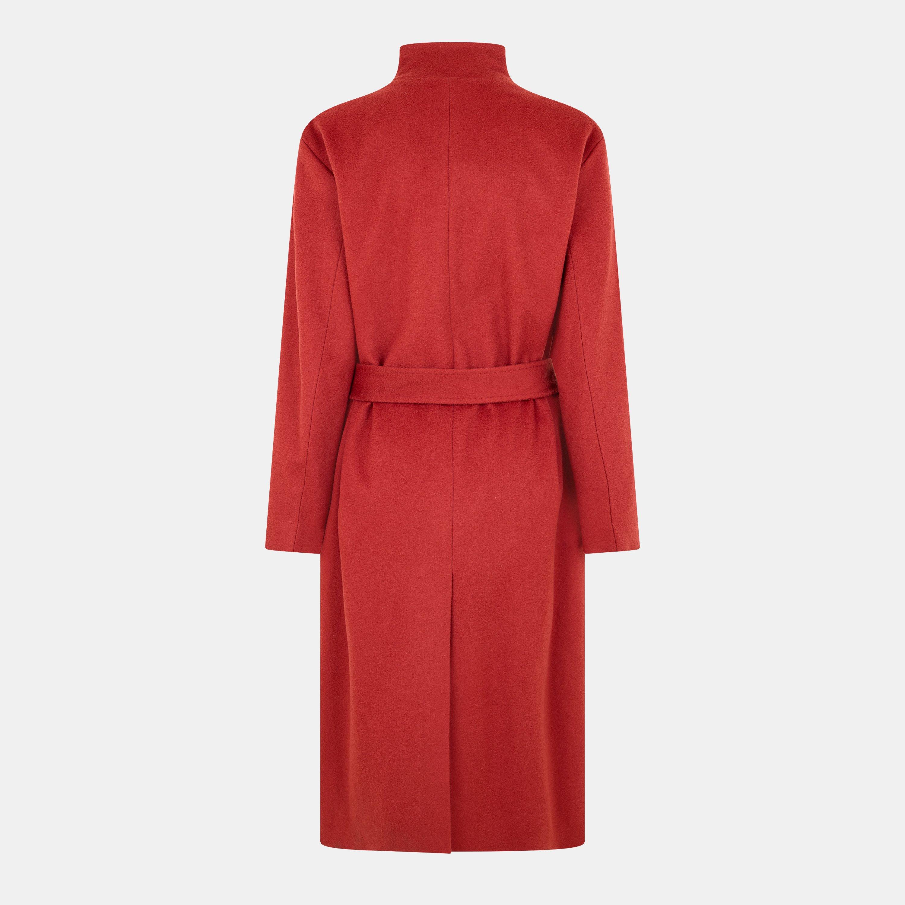 Medium Red - Boss - Women's Cetilla Tailored Formal Coat - 2