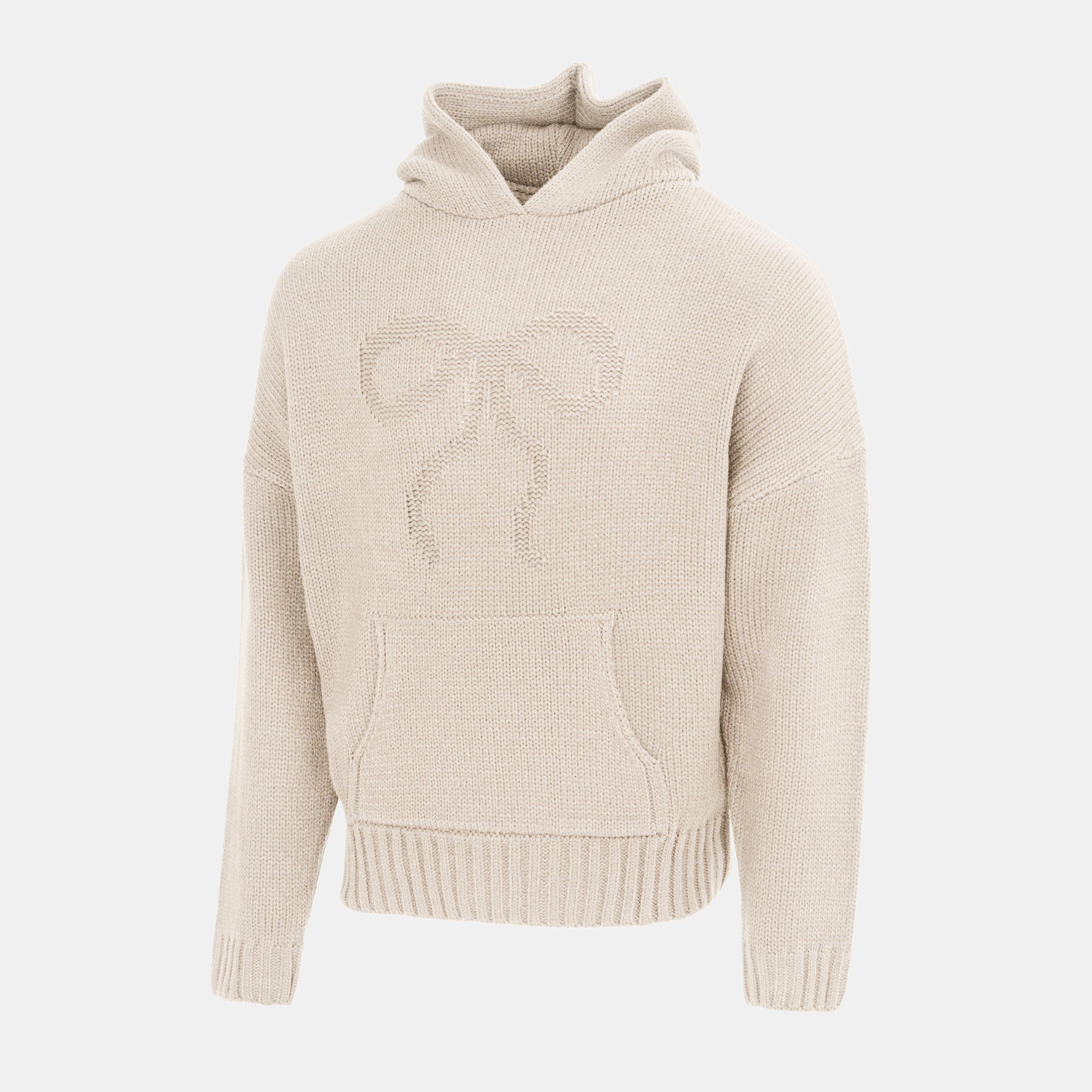 Cream - Miso - Bow Knit Hood Ld54 - 3