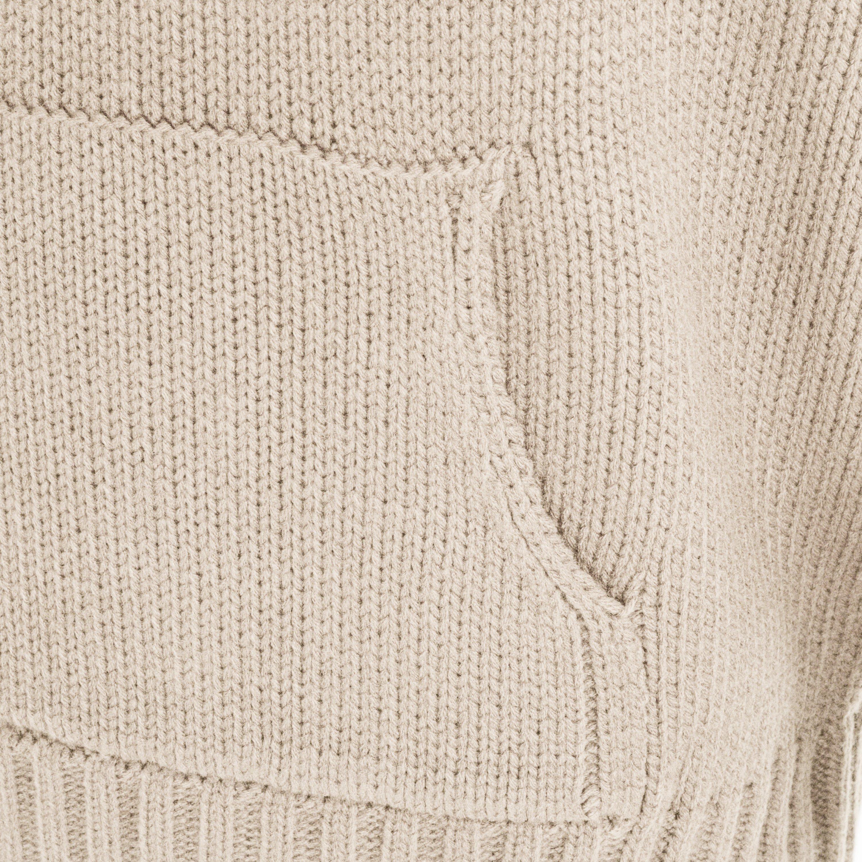 Cream - Miso - Bow Knit Hood Ld54 - 4