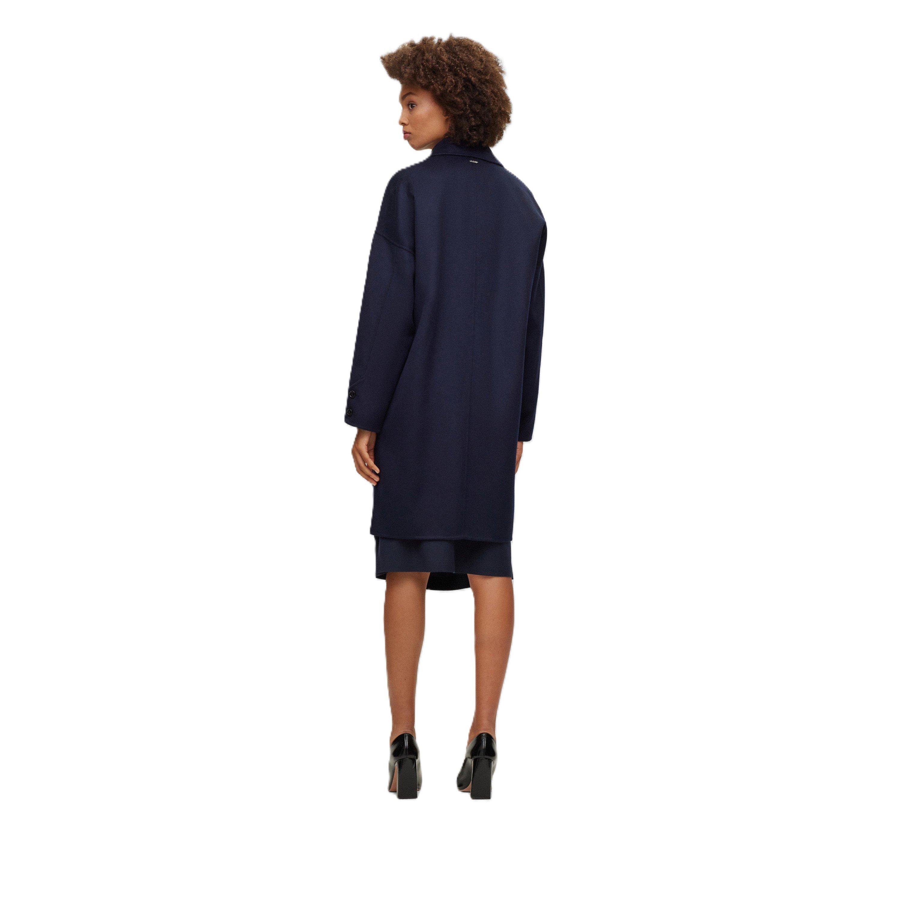 Dark Blue - Boss - Women's Cattina Overcoat - 2